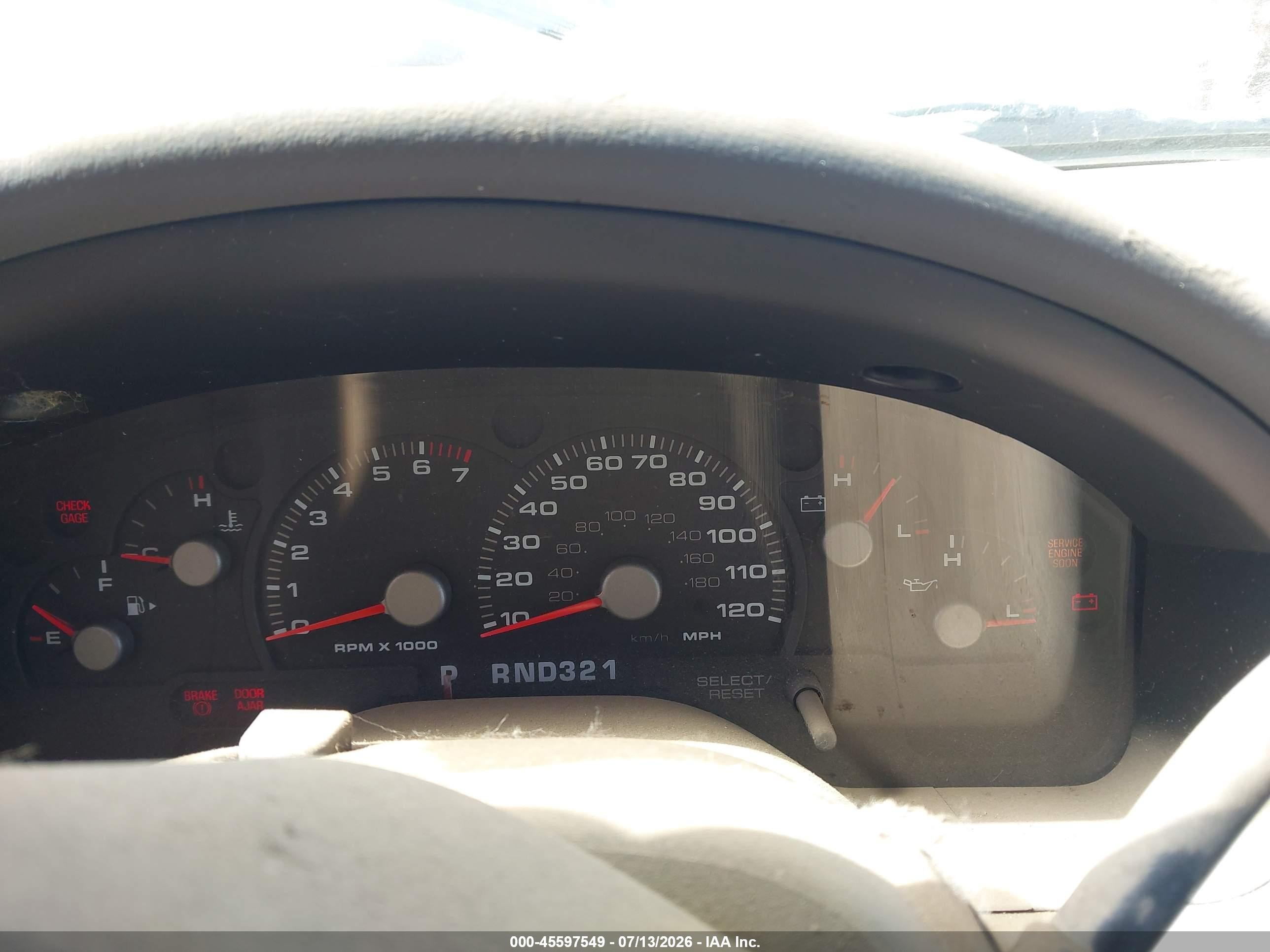 2003 Ford Explorer Nbx/xlt Blue vin: 1FMZU73W33ZA35762