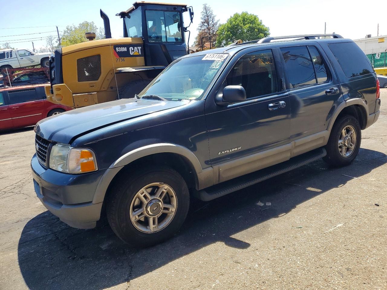 2002 Ford Explorer Xlt Синий vin: 1FMZU73W42ZB66942