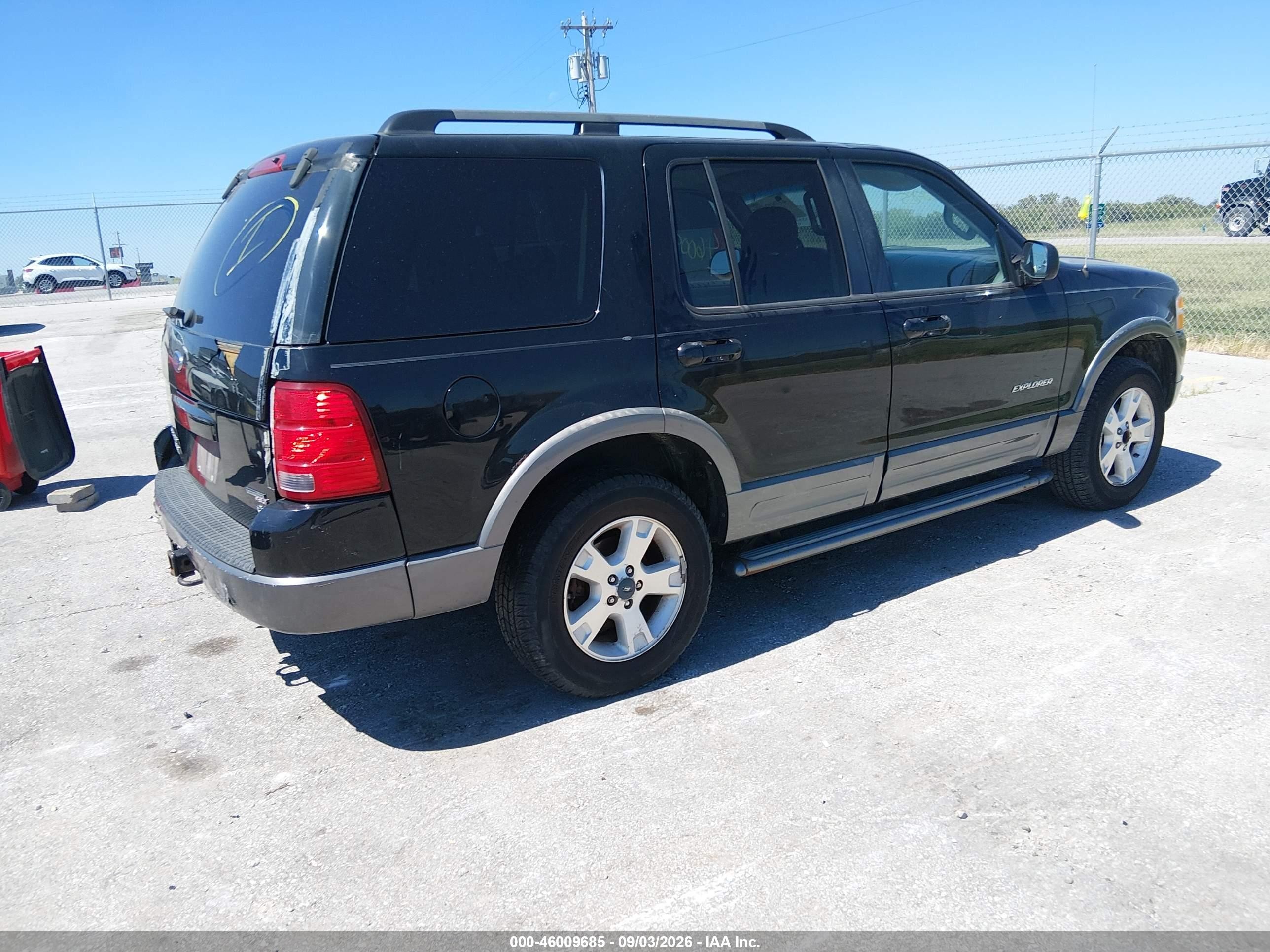 2004 Ford Explorer Nbx/xlt Black vin: 1FMZU73W44UB04232