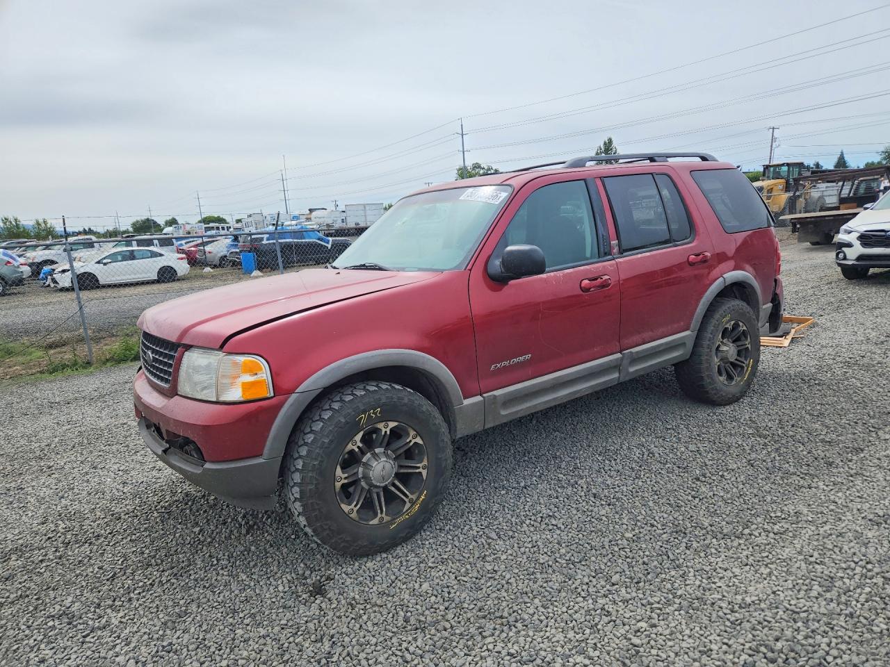 2002 Ford Explorer Xlt Красный vin: 1FMZU73W52ZB31262