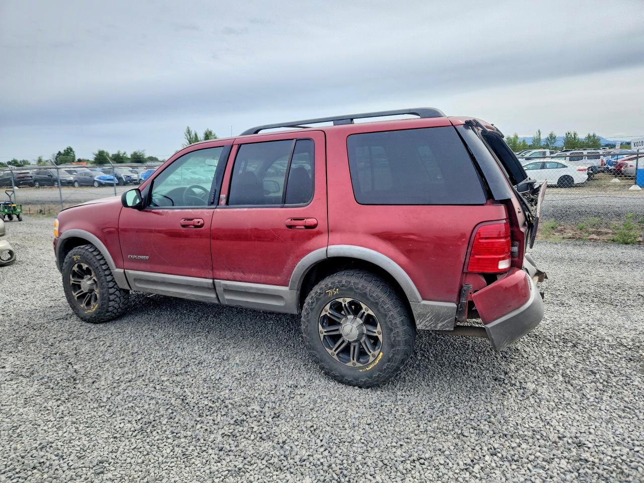 2002 Ford Explorer Xlt Красный vin: 1FMZU73W52ZB31262