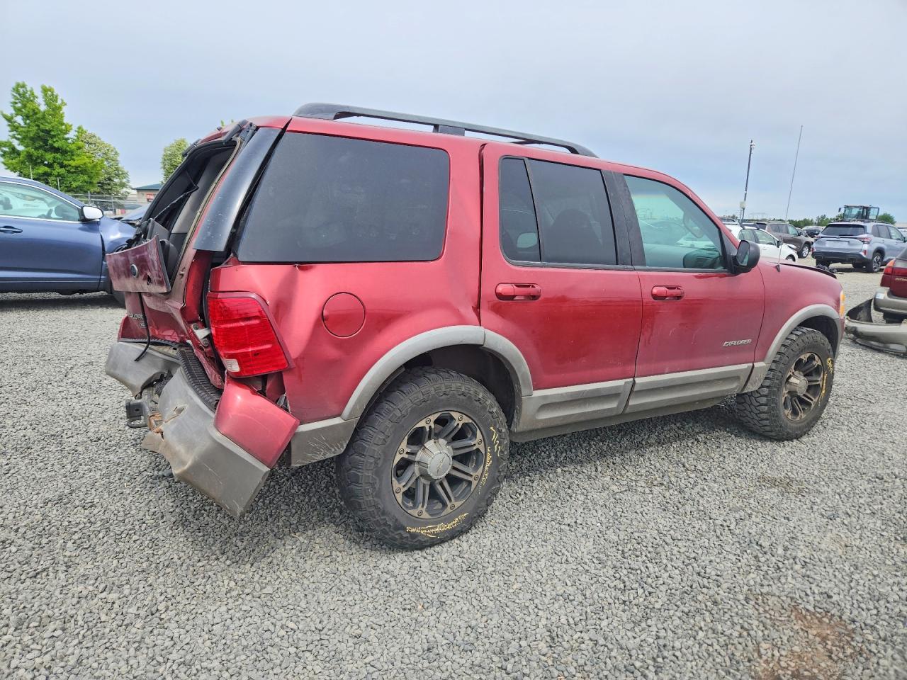 2002 Ford Explorer Xlt Красный vin: 1FMZU73W52ZB31262