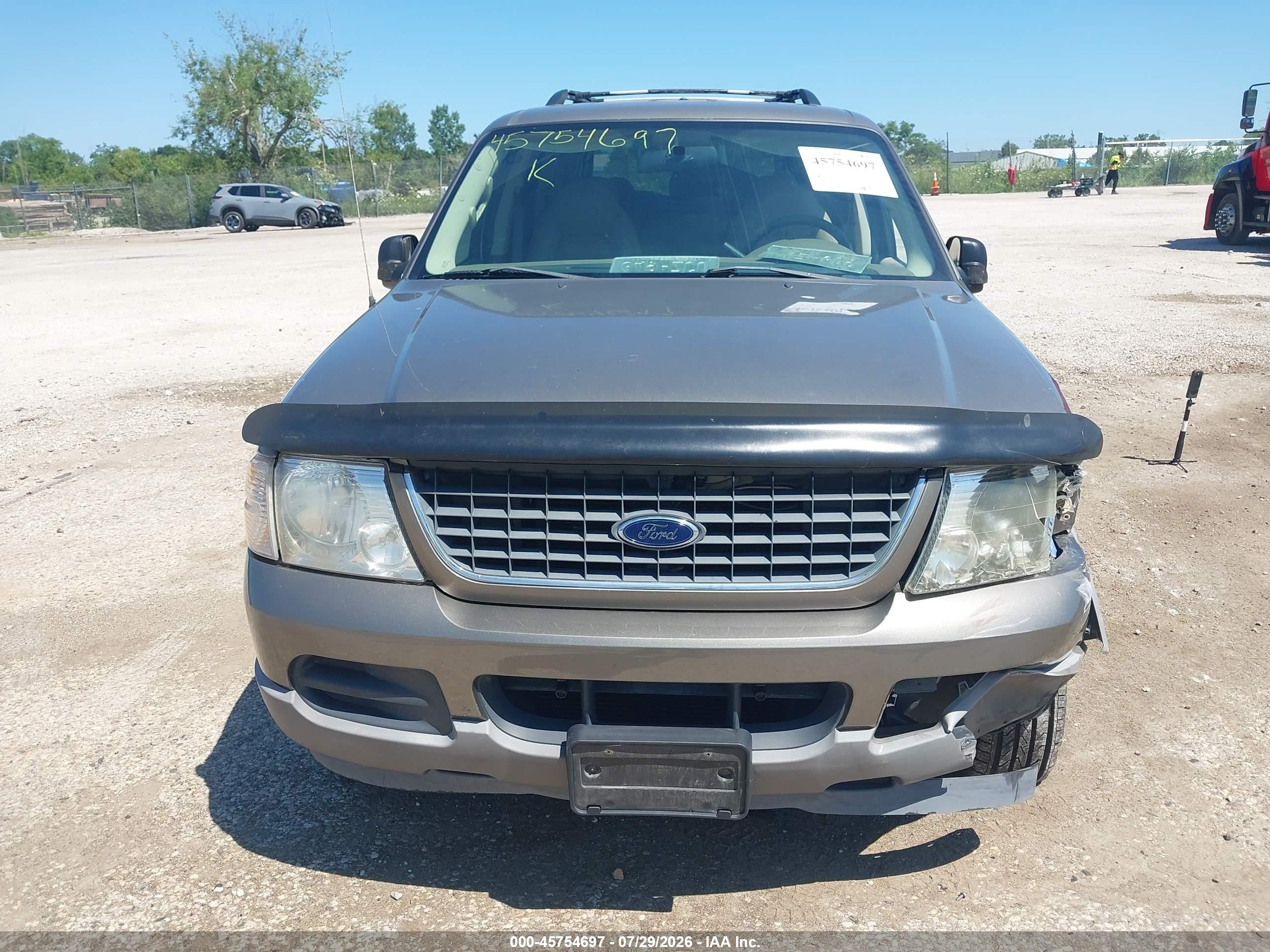 2002 Ford Explorer Xlt Серый vin: 1FMZU73W72ZA59173
