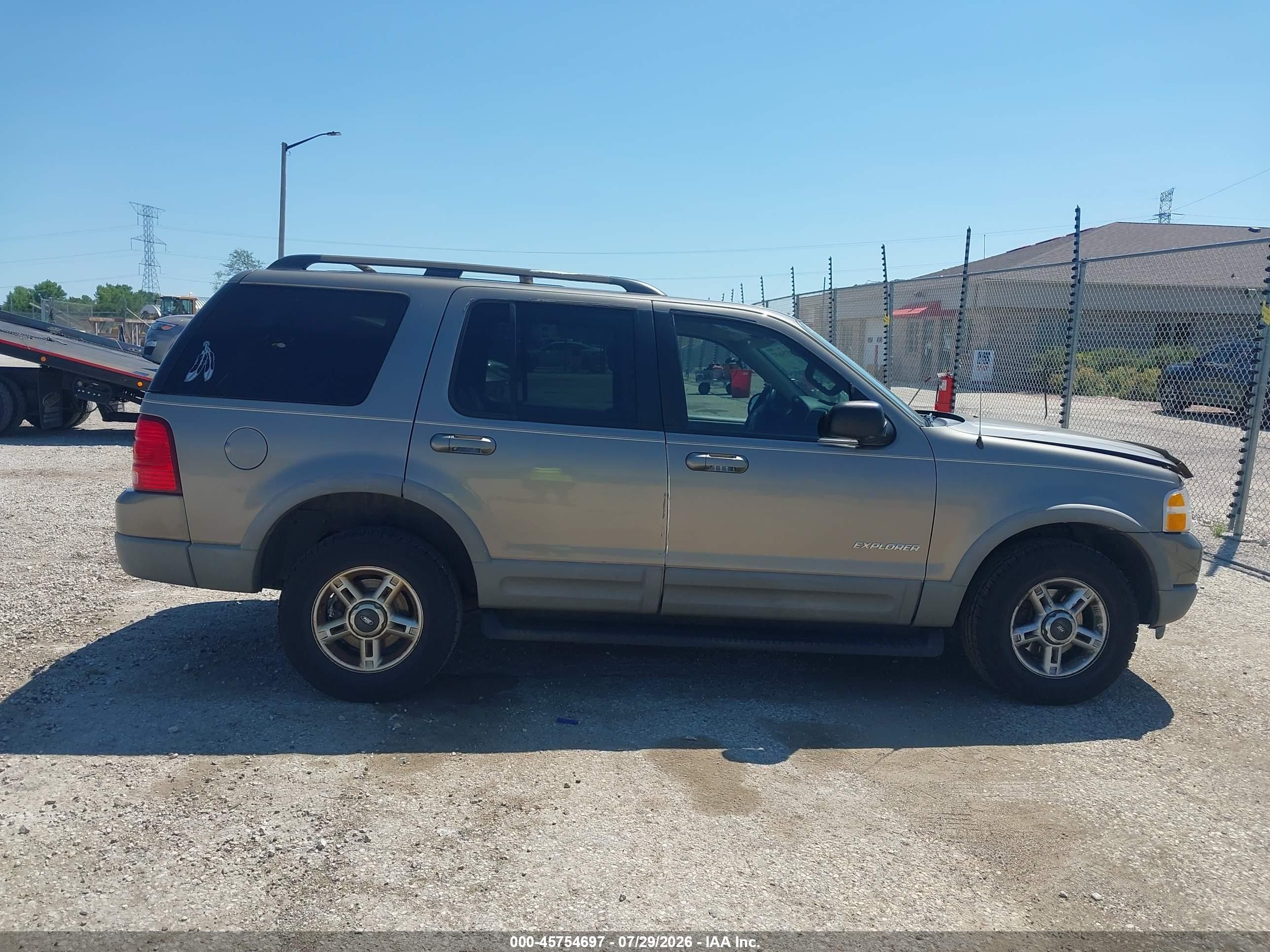 2002 Ford Explorer Xlt Серый vin: 1FMZU73W72ZA59173