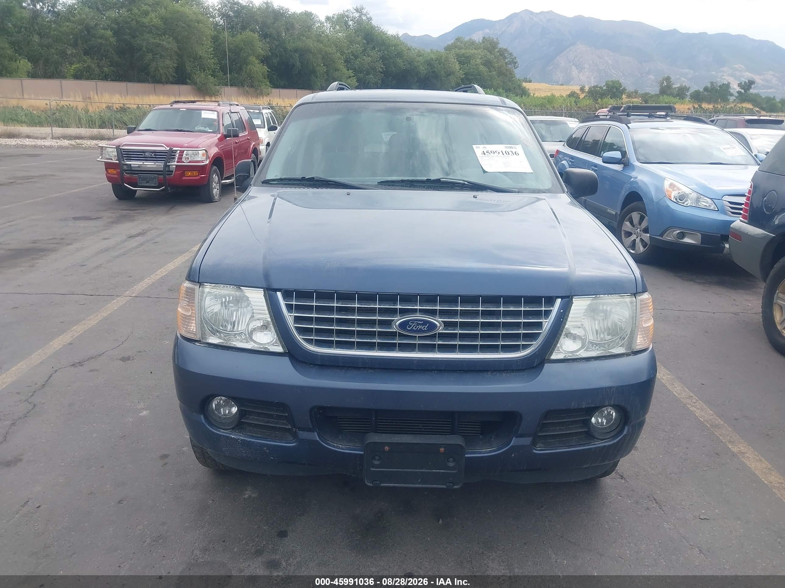 2004 Ford Explorer Nbx/xlt Blue vin: 1FMZU73WX4UB80179