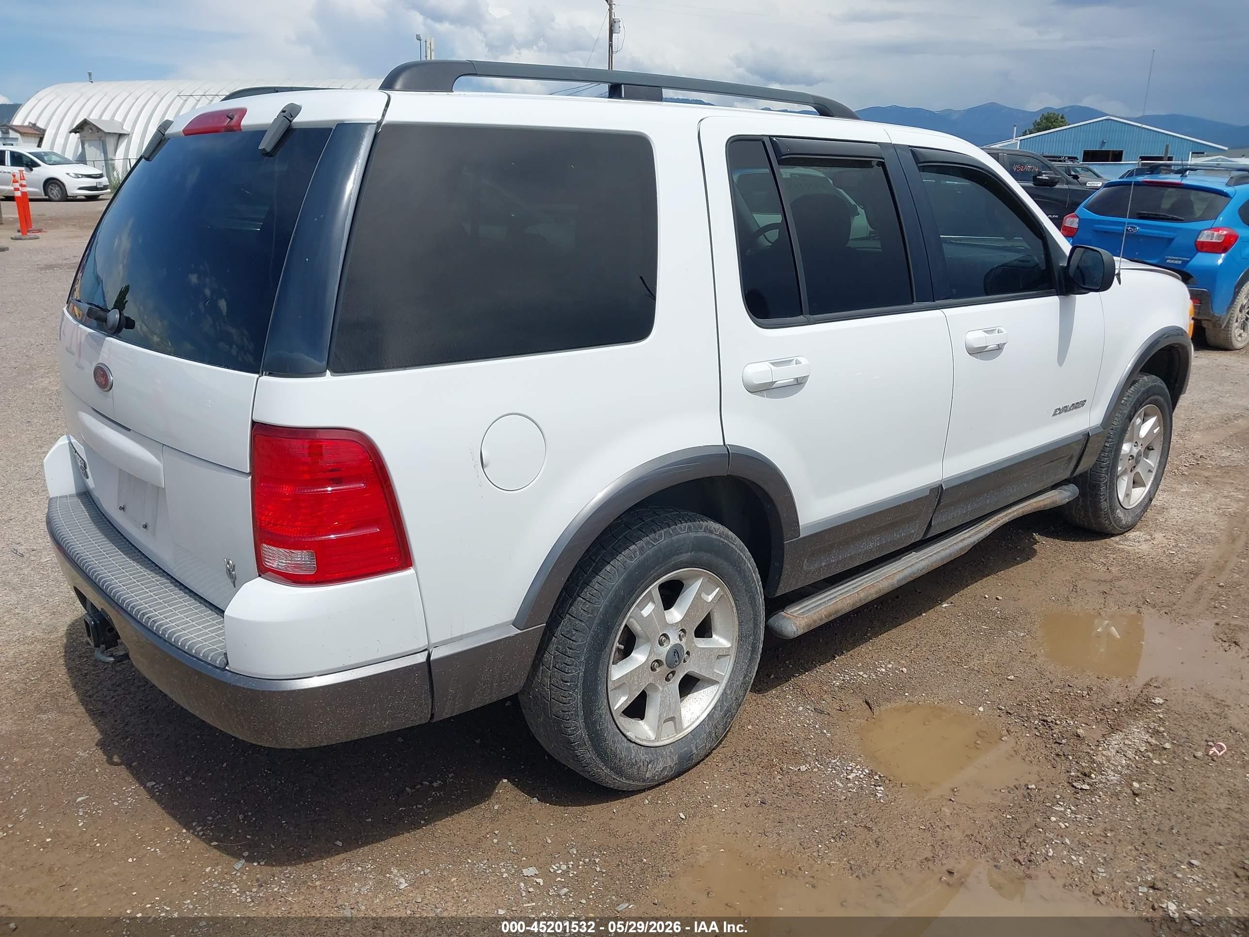 2004 Ford Explorer Nbx/xlt White vin: 1FMZU73WX4ZB15478