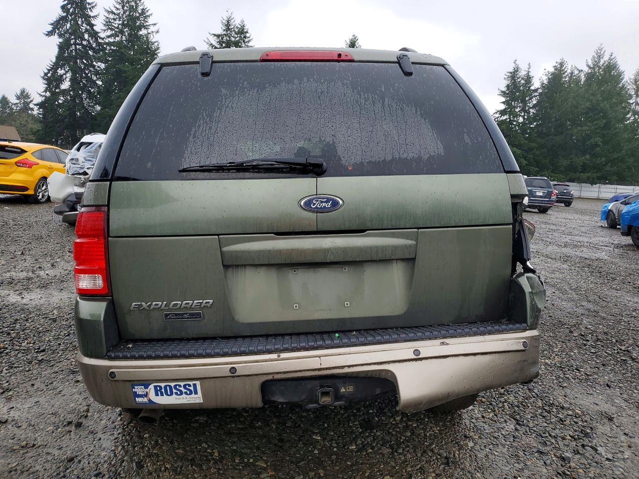 2003 Ford Explorer Eddie Bauer Green vin: 1FMZU74E43UC15089