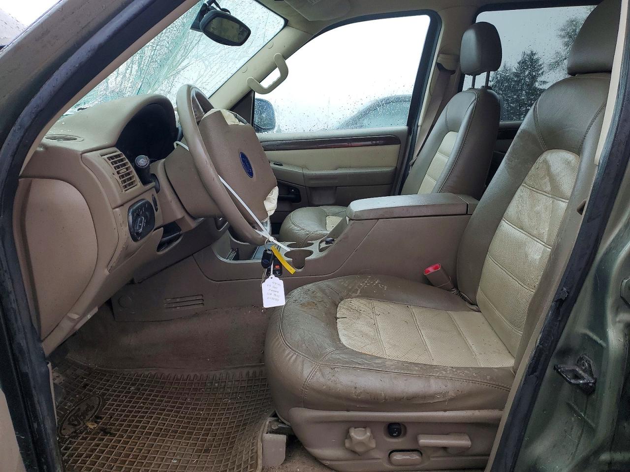 2003 Ford Explorer Eddie Bauer Green vin: 1FMZU74E43UC15089