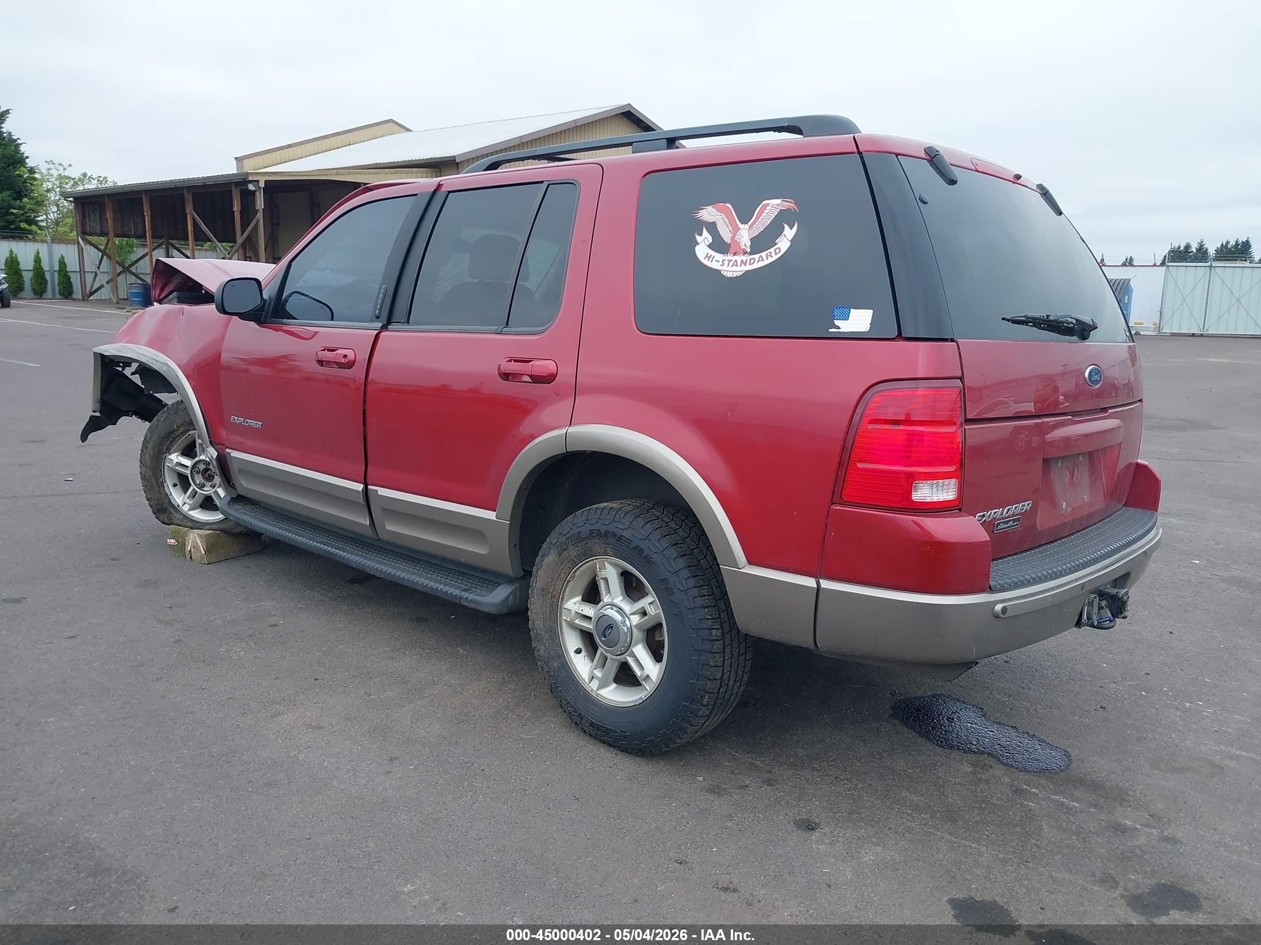 2002 Ford Explorer Eddie Bauer Красный vin: 1FMZU74EX2ZA47007