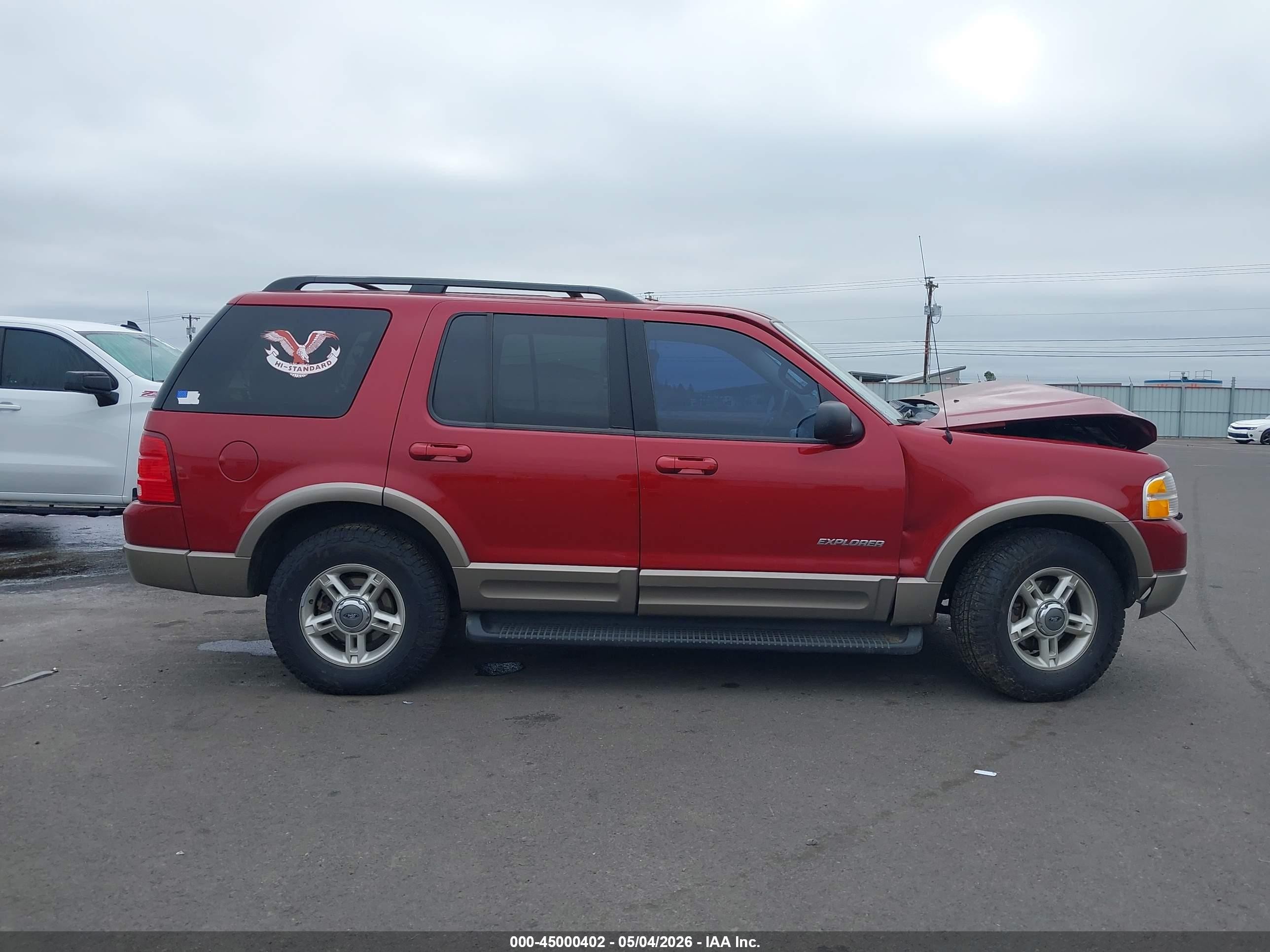 2002 Ford Explorer Eddie Bauer Красный vin: 1FMZU74EX2ZA47007