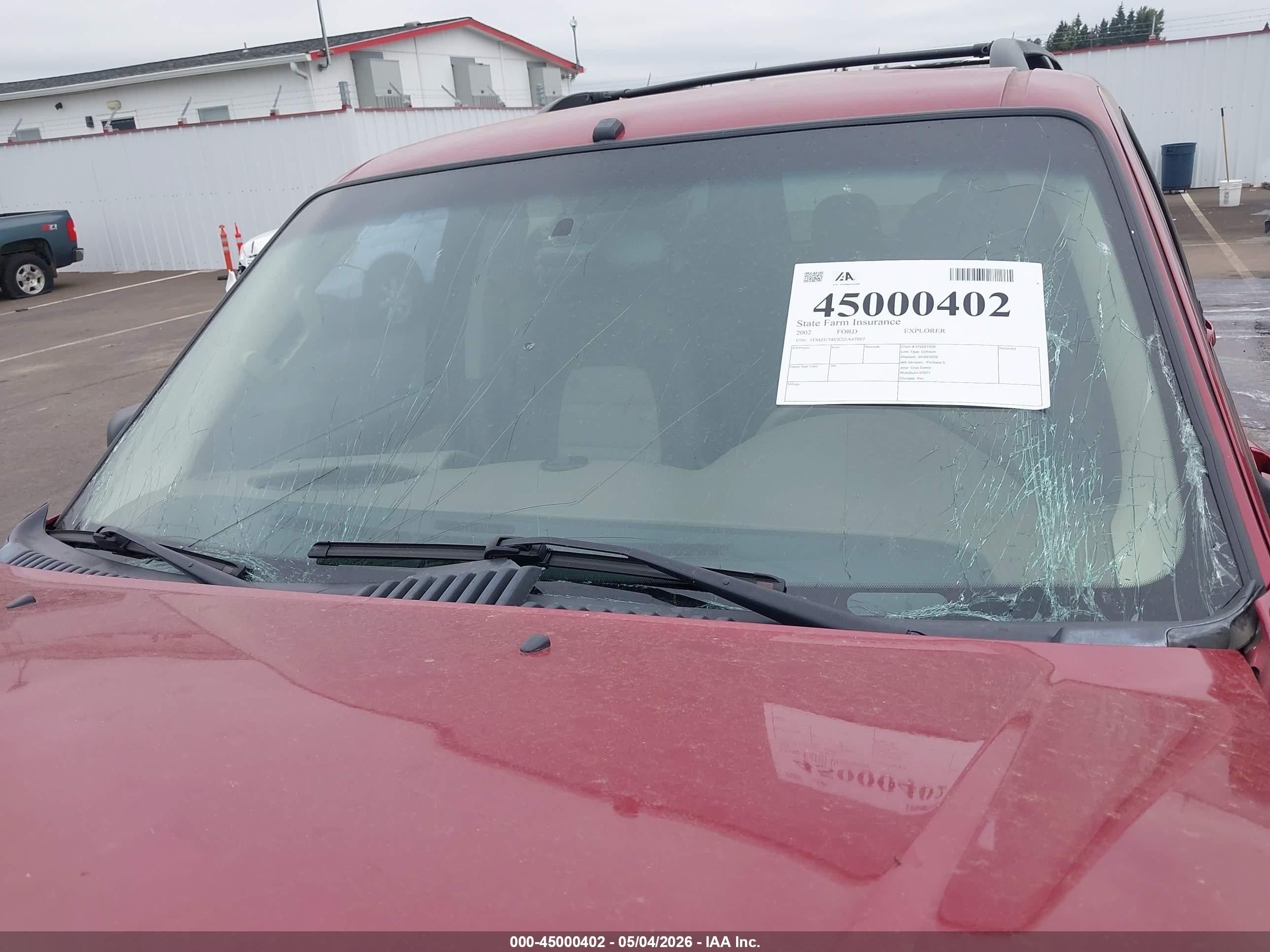2002 Ford Explorer Eddie Bauer Красный vin: 1FMZU74EX2ZA47007