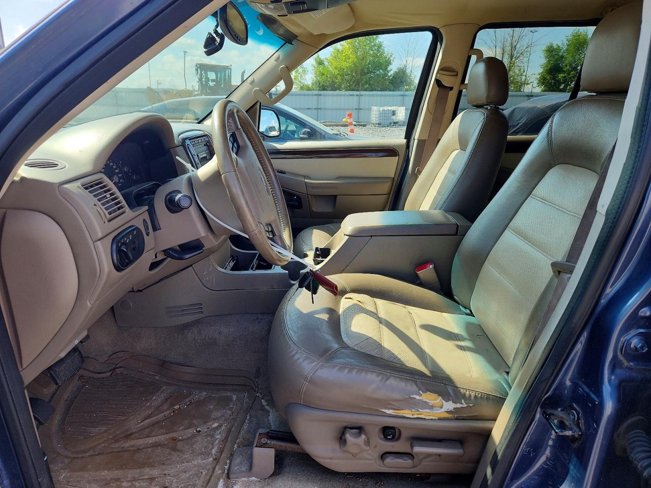 2003 Ford Explorer Eddie Bauer Blue vin: 1FMZU74EX3UC44502
