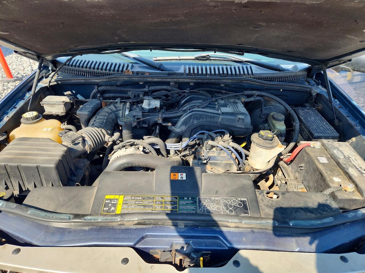 2003 Ford Explorer Eddie Bauer Blue vin: 1FMZU74EX3UC44502