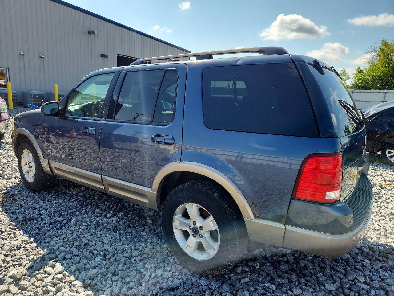 2003 Ford Explorer Eddie Bauer Blue vin: 1FMZU74EX3UC44502