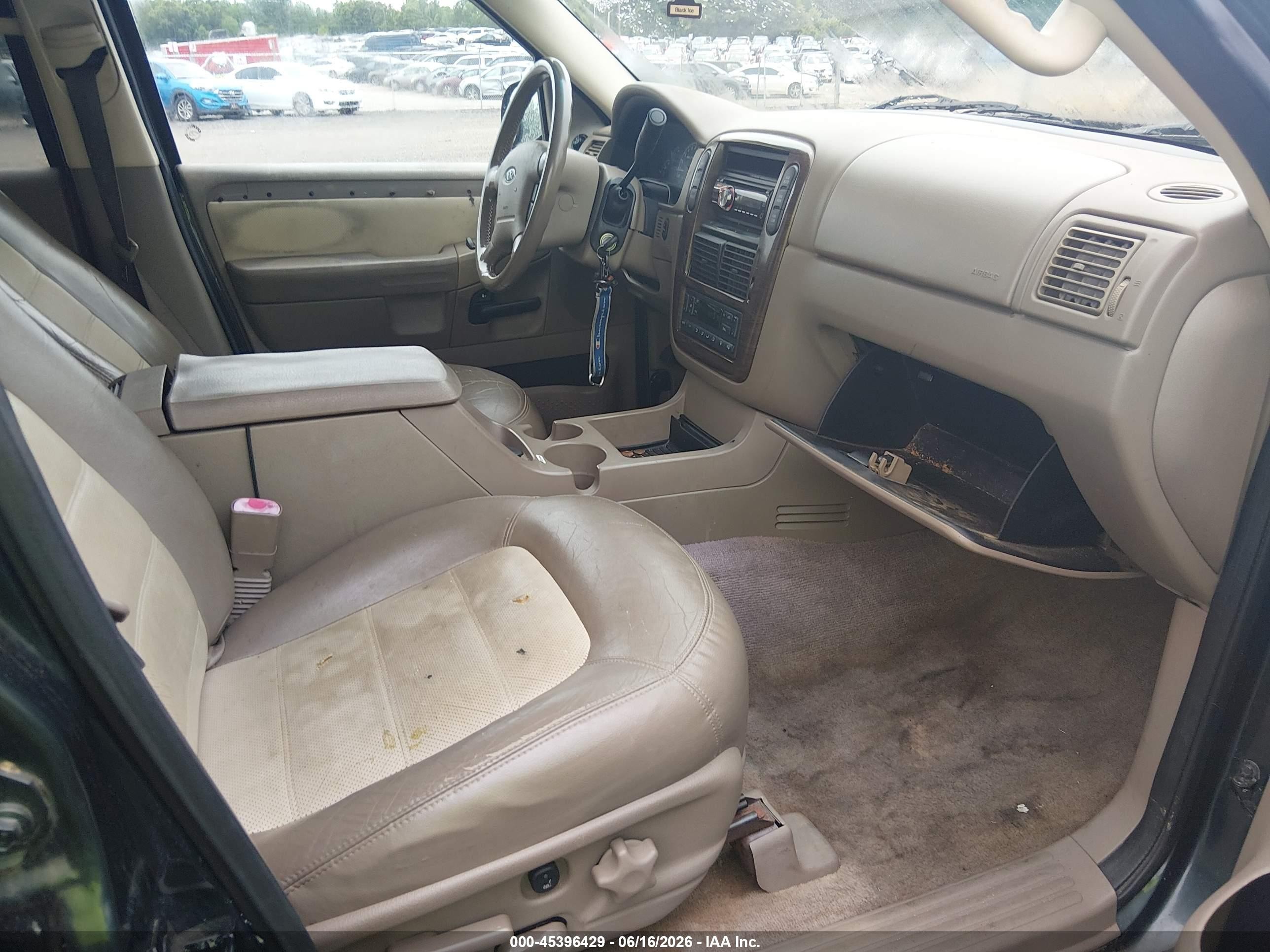 2002 Ford Explorer Eddie Bauer Зеленый vin: 1FMZU74K32UD38192