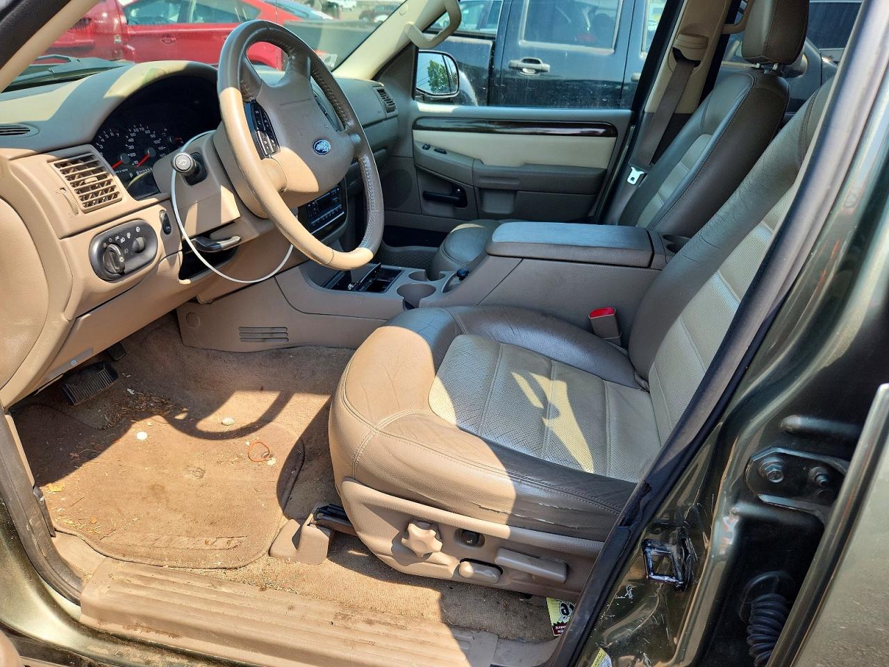2004 Ford Explorer Eddie Bauer Green vin: 1FMZU74K44UC04925