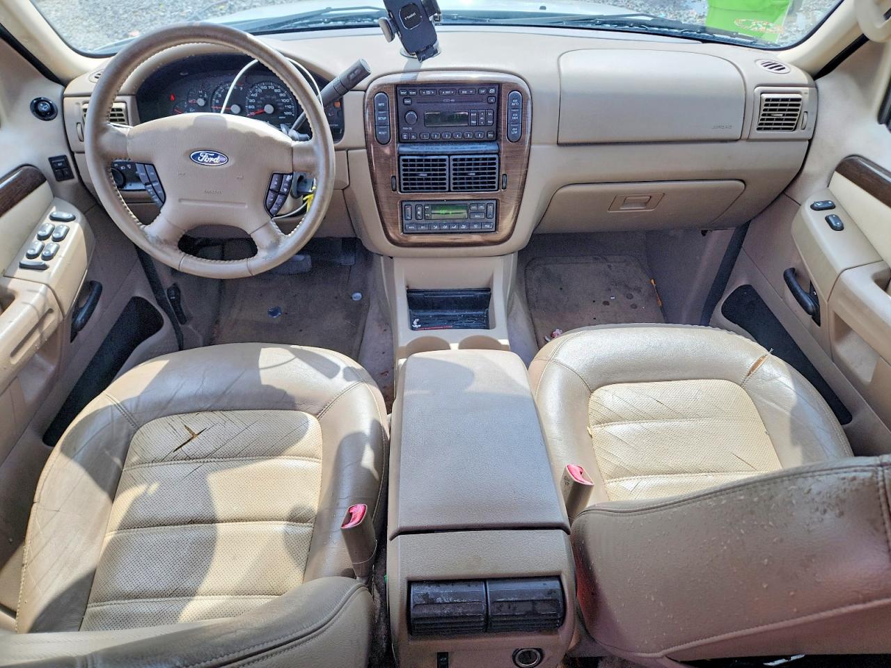 2003 Ford Explorer Eddie Bauer White vin: 1FMZU74K63UB11239