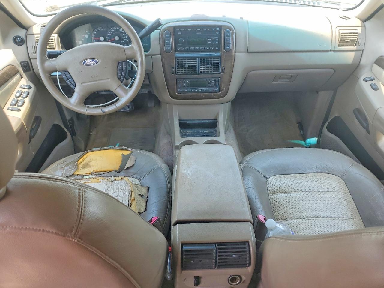 2003 Ford Explorer Eddie Bauer White vin: 1FMZU74K73UA90451