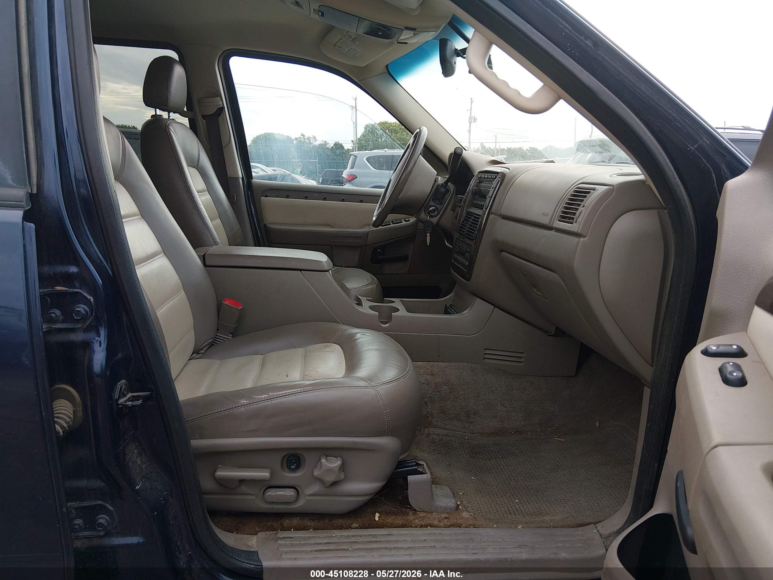 2002 Ford Explorer Eddie Bauer Blue vin: 1FMZU74K92ZC72119