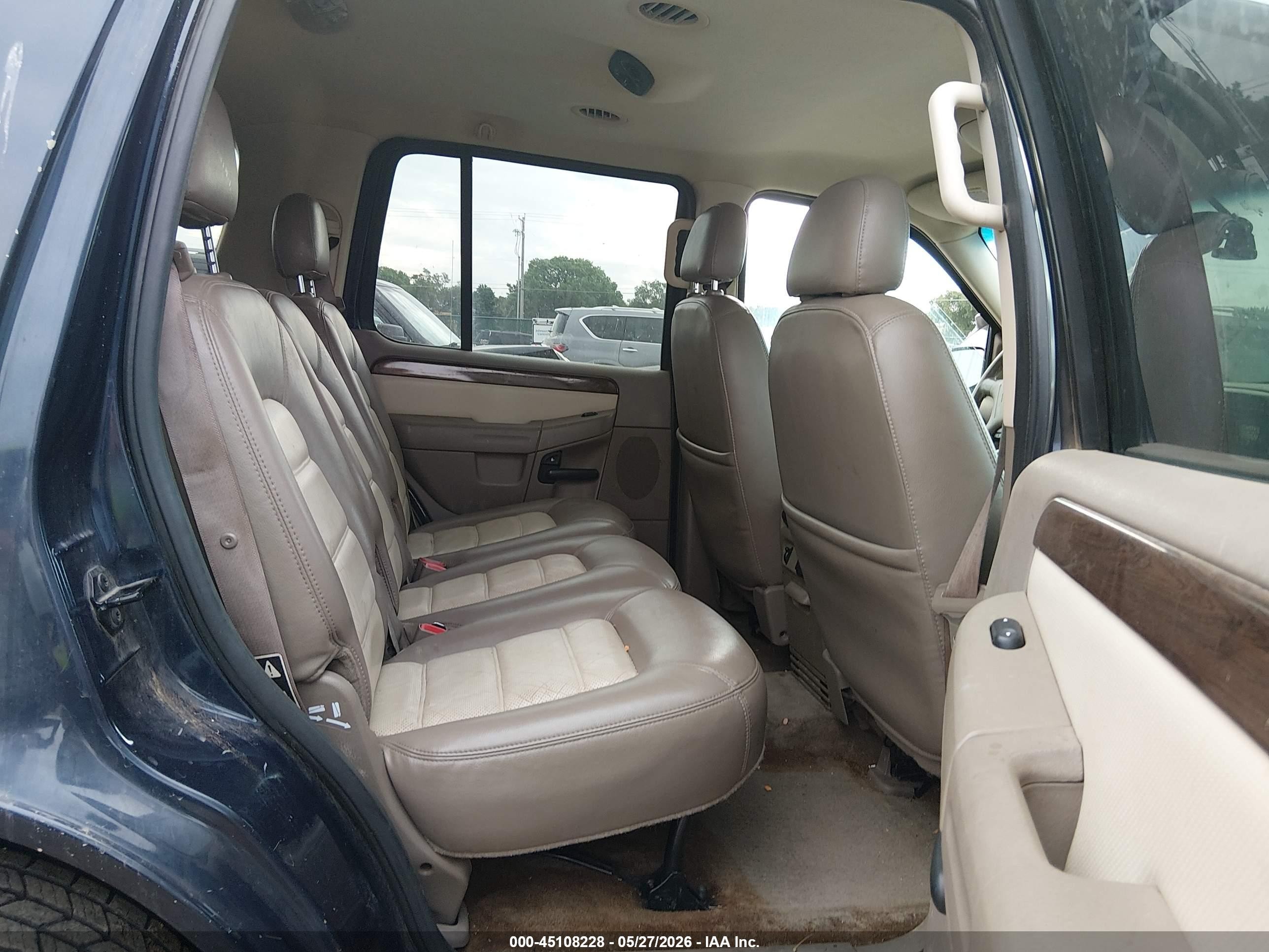 2002 Ford Explorer Eddie Bauer Blue vin: 1FMZU74K92ZC72119