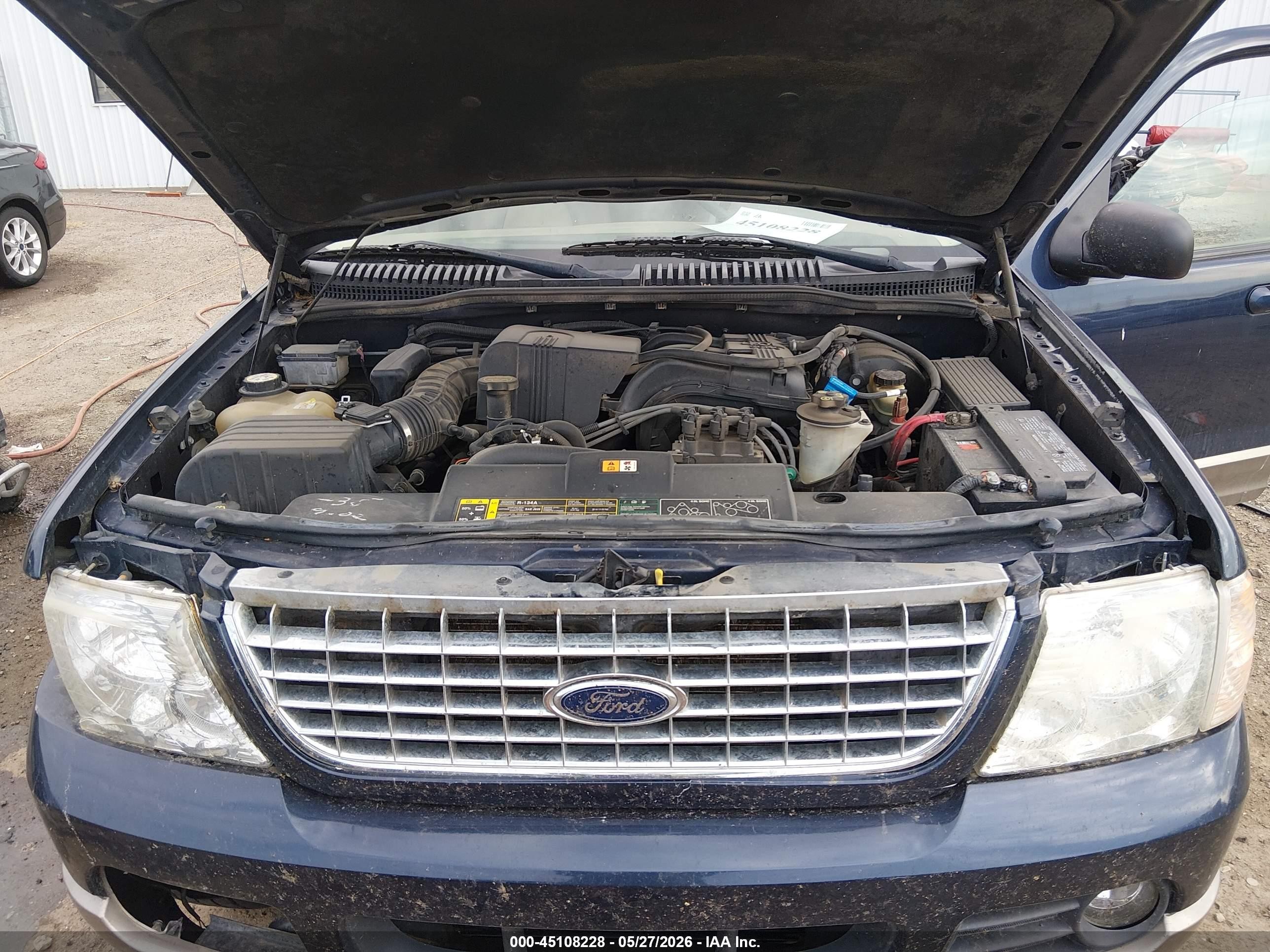 2002 Ford Explorer Eddie Bauer Blue vin: 1FMZU74K92ZC72119