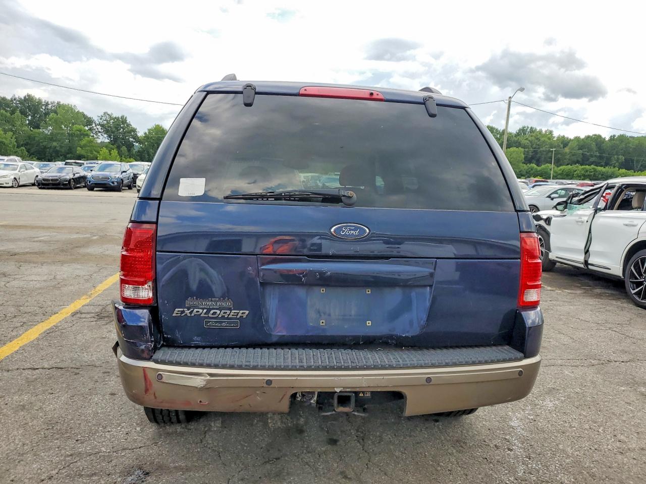 2002 Ford Explorer Eddie Bauer Синий vin: 1FMZU74KX2UD46256