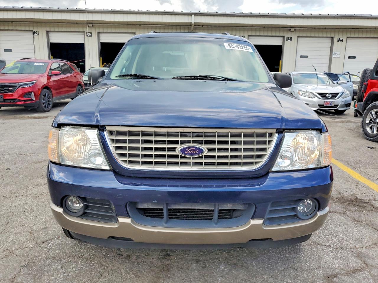 2002 Ford Explorer Eddie Bauer Синий vin: 1FMZU74KX2UD46256