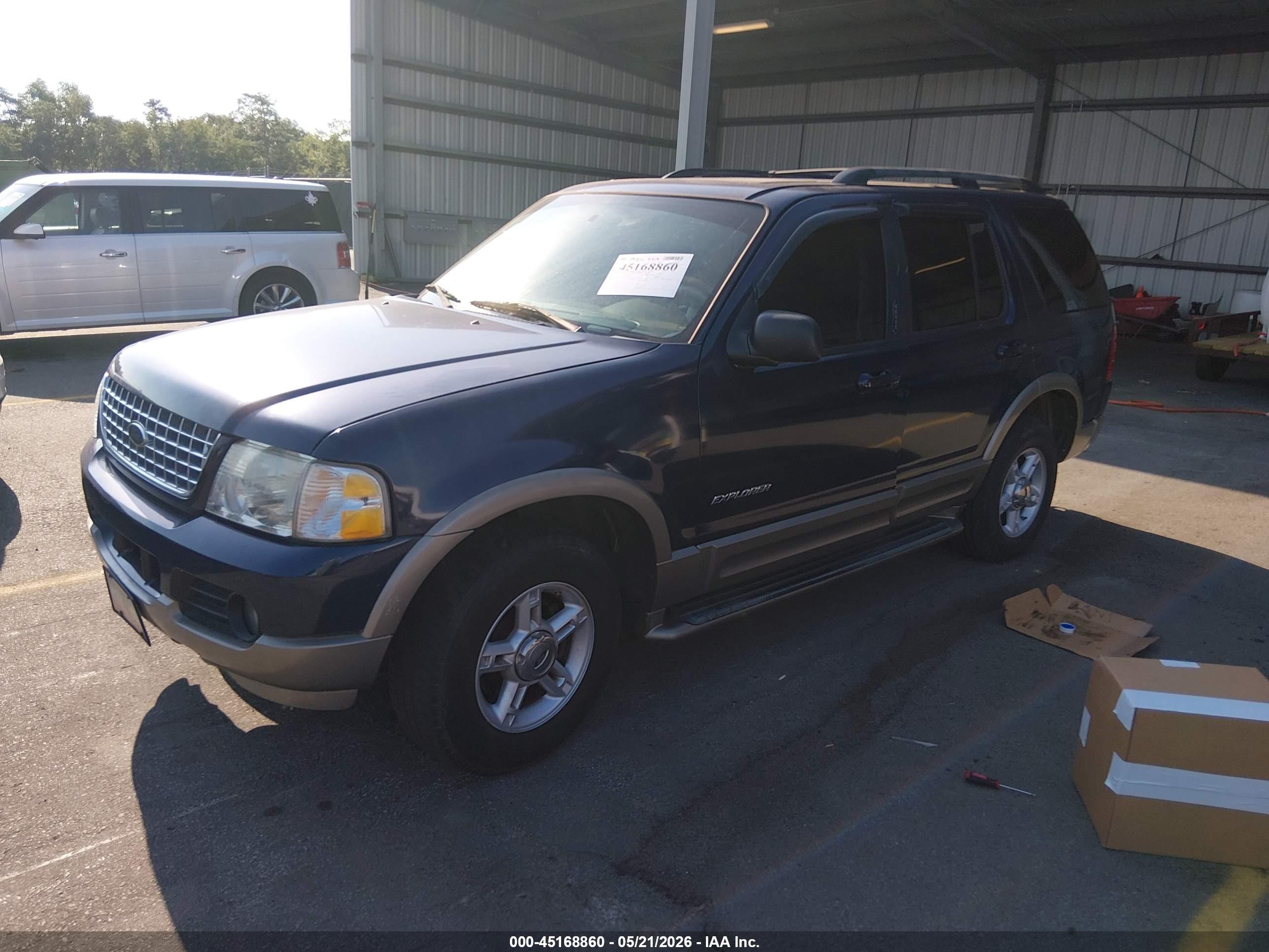 2004 Ford Explorer Eddie Bauer Синий vin: 1FMZU74W04UB00323