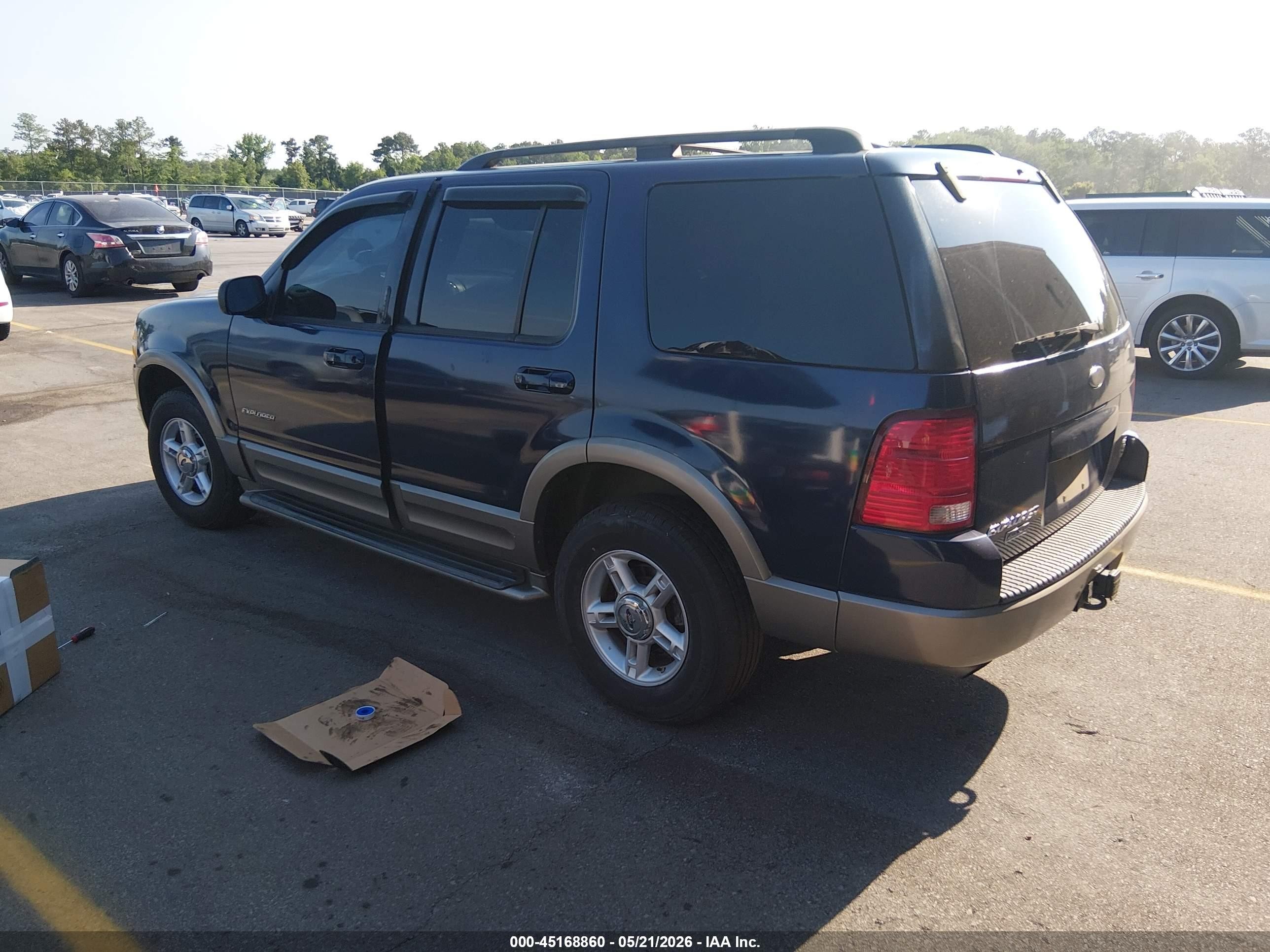 2004 Ford Explorer Eddie Bauer Синий vin: 1FMZU74W04UB00323