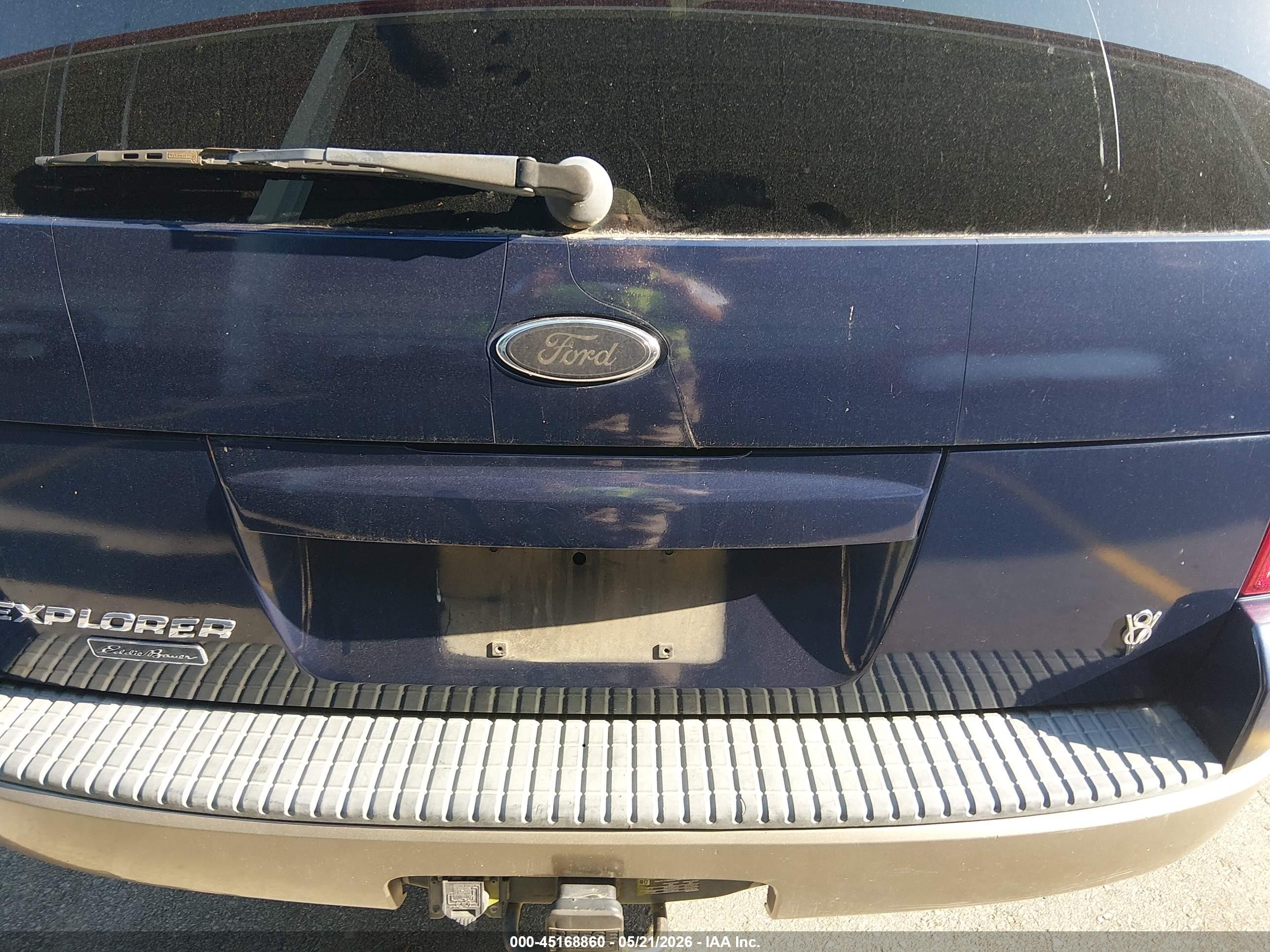 2004 Ford Explorer Eddie Bauer Синий vin: 1FMZU74W04UB00323