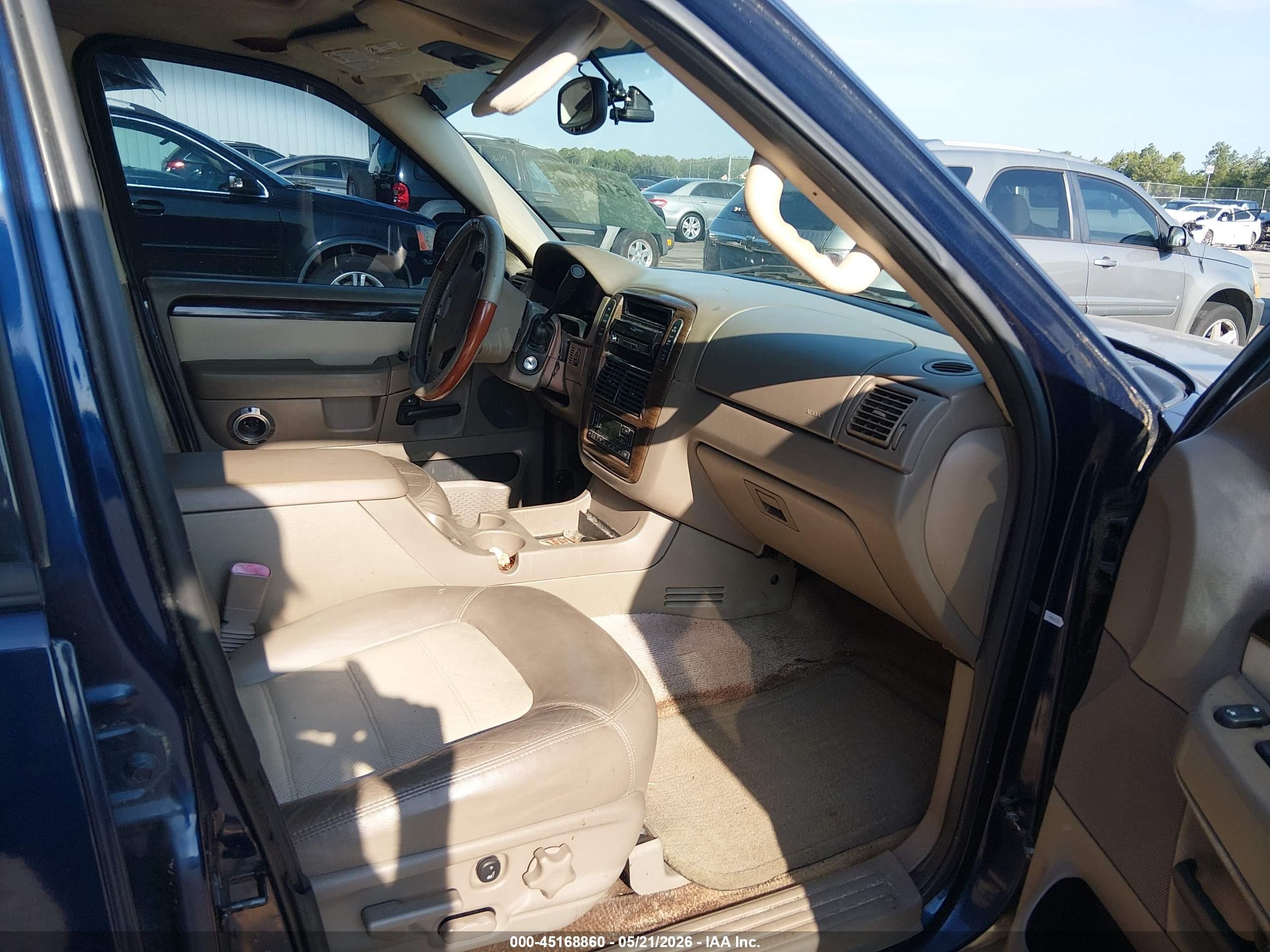 2004 Ford Explorer Eddie Bauer Синий vin: 1FMZU74W04UB00323