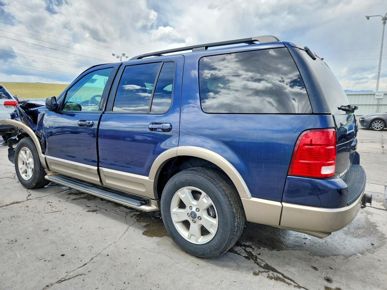 2003 Ford Explorer Eddie Bauer Blue vin: 1FMZU74W23UB39445