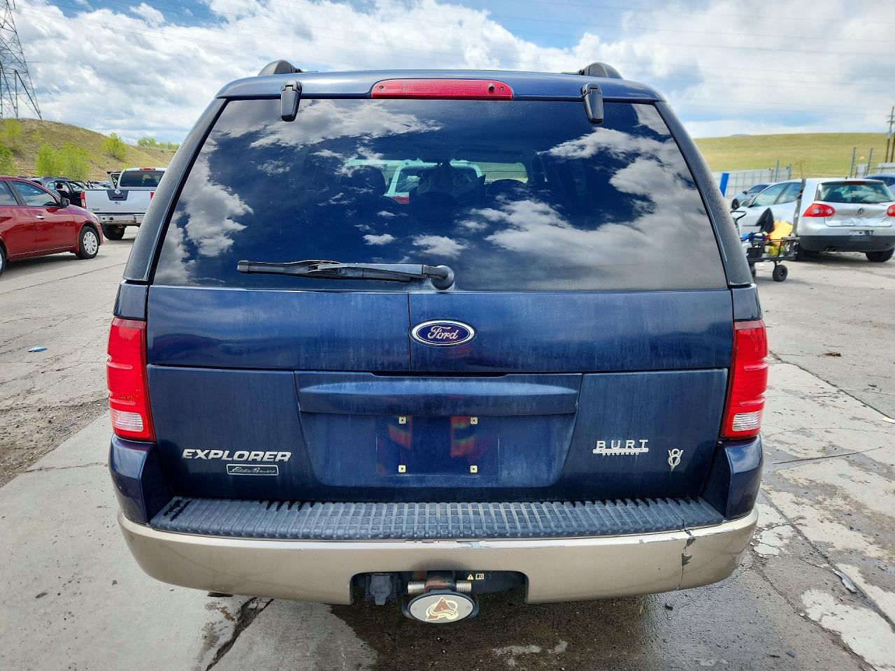 2003 Ford Explorer Eddie Bauer Blue vin: 1FMZU74W23UB39445