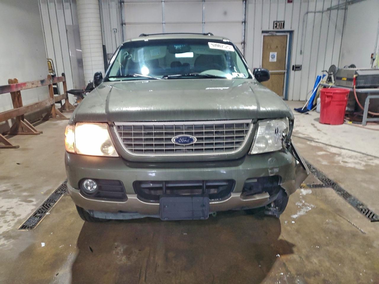 2004 Ford Explorer Eddie Bauer Green vin: 1FMZU74W24UB46025