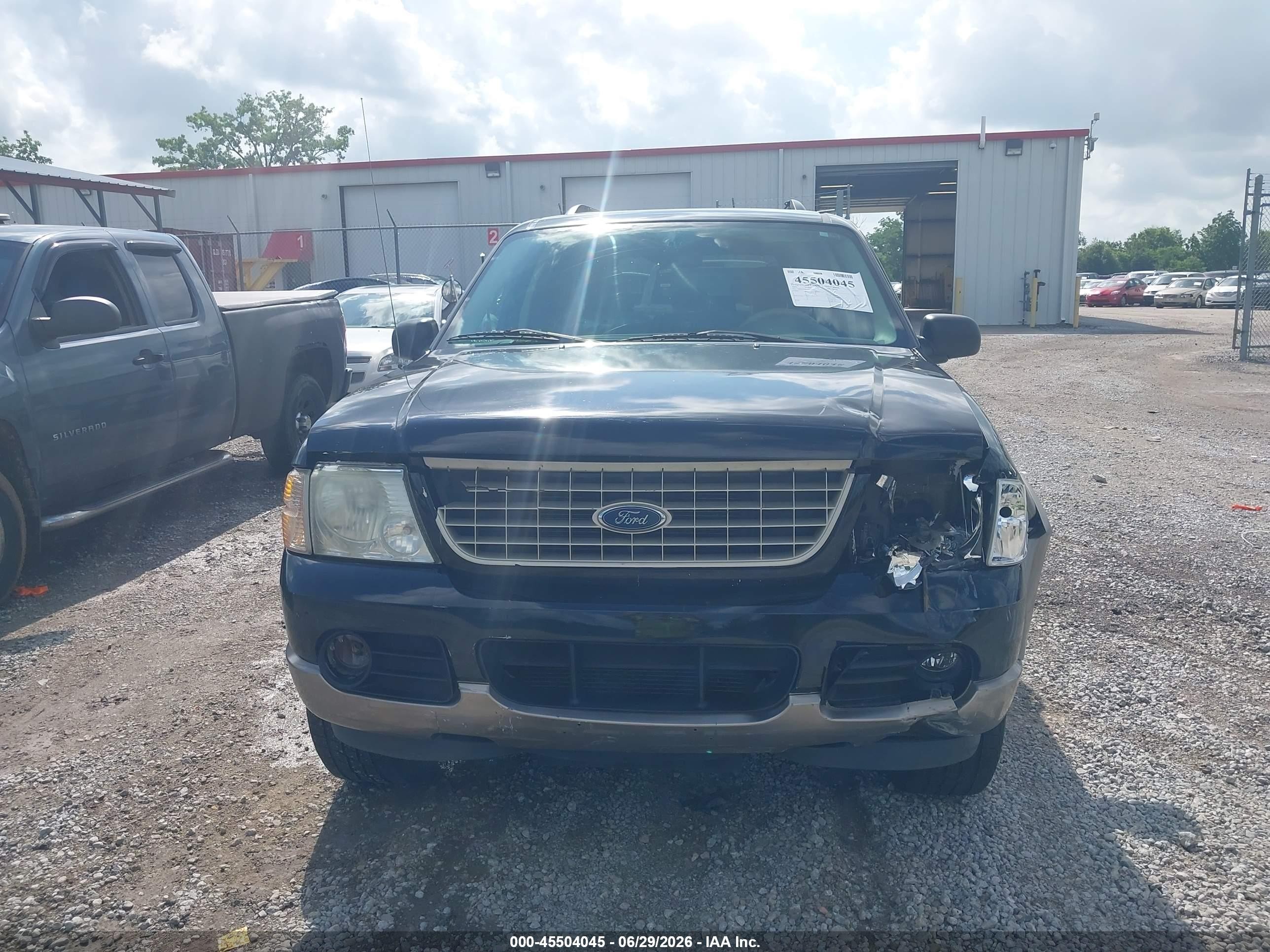 2003 Ford Explorer Eddie Bauer Black vin: 1FMZU74W33ZB18381