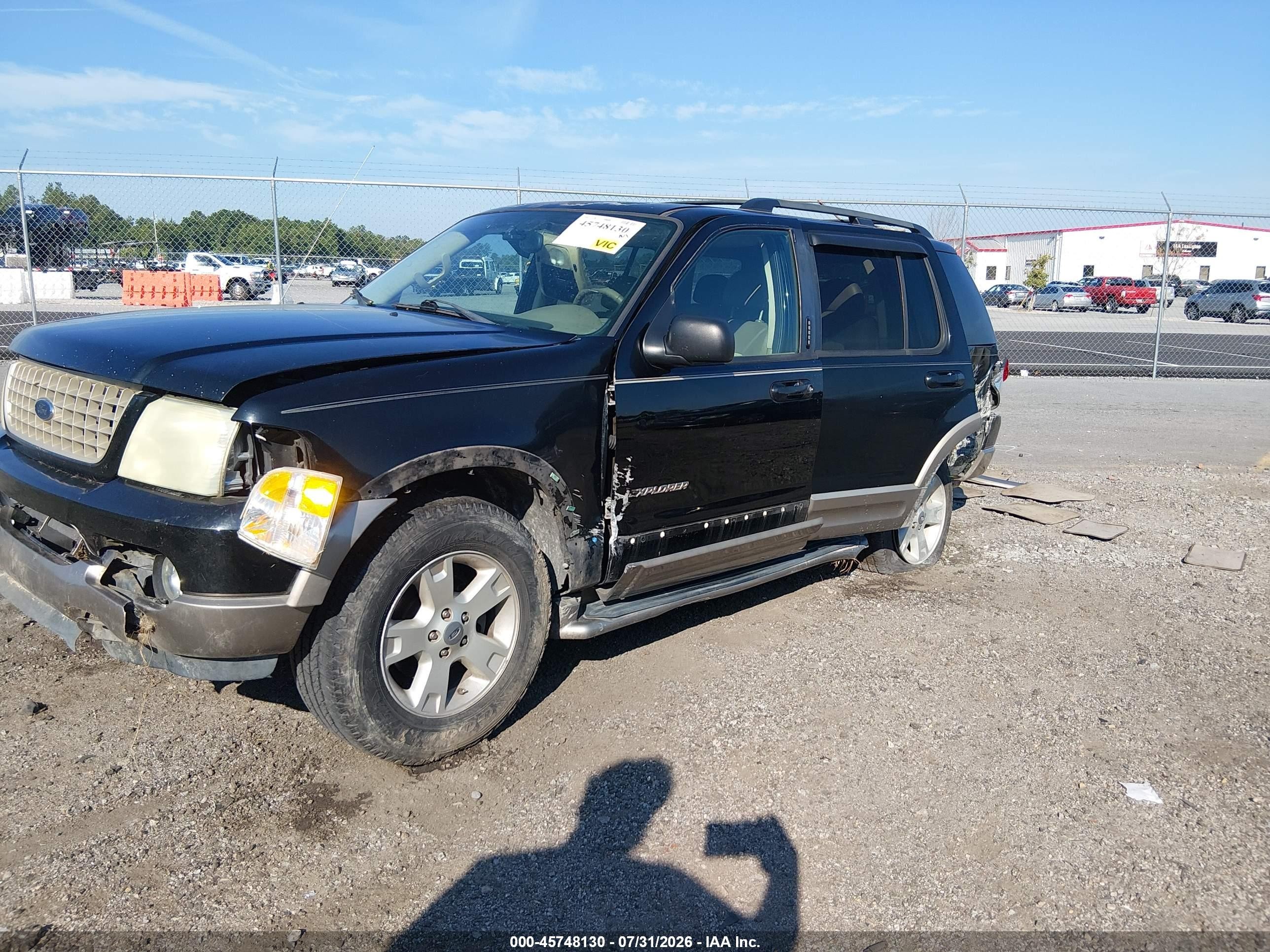 2004 Ford Explorer Eddie Bauer Black vin: 1FMZU74W34ZA84119