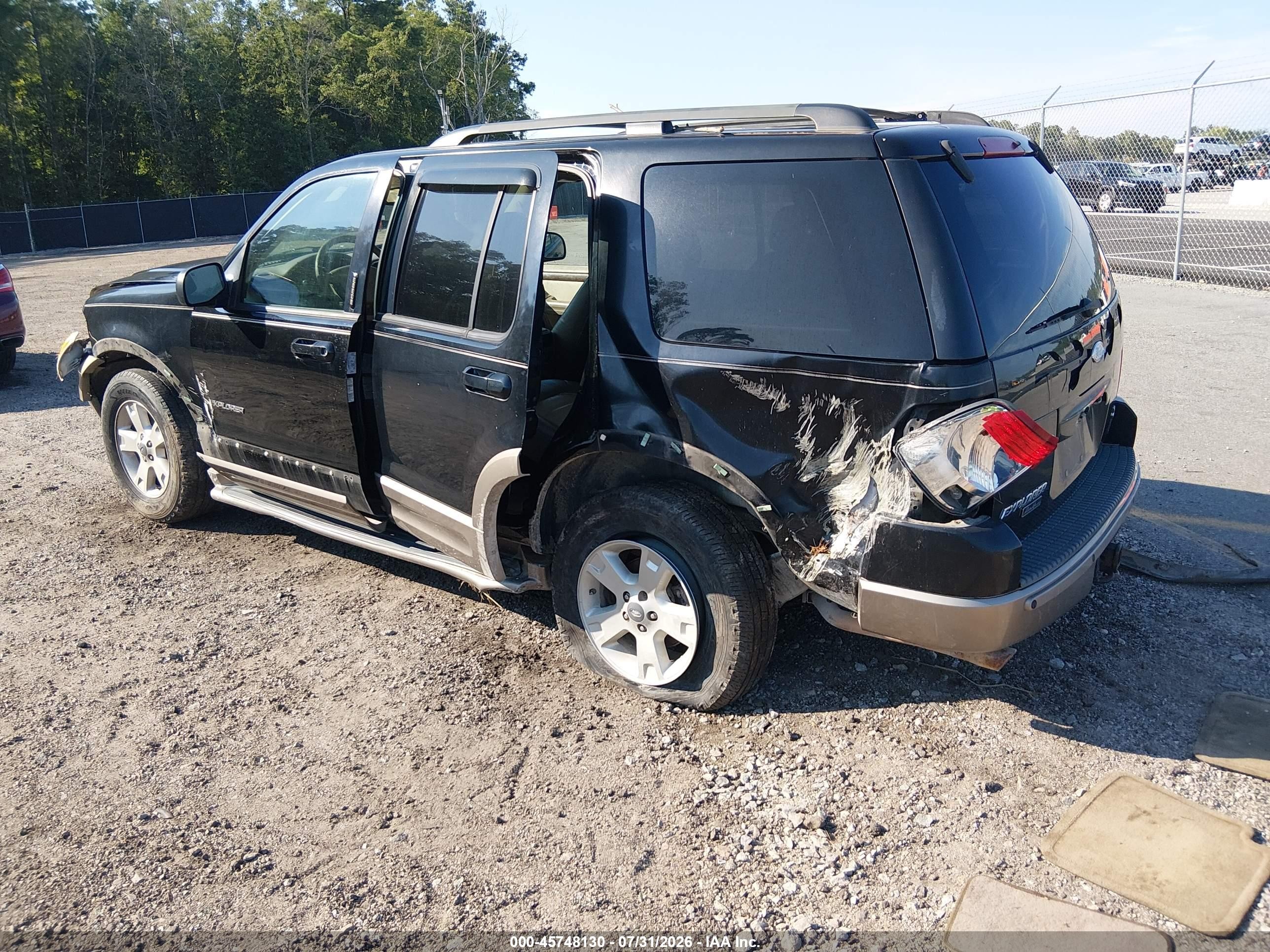 2004 Ford Explorer Eddie Bauer Black vin: 1FMZU74W34ZA84119