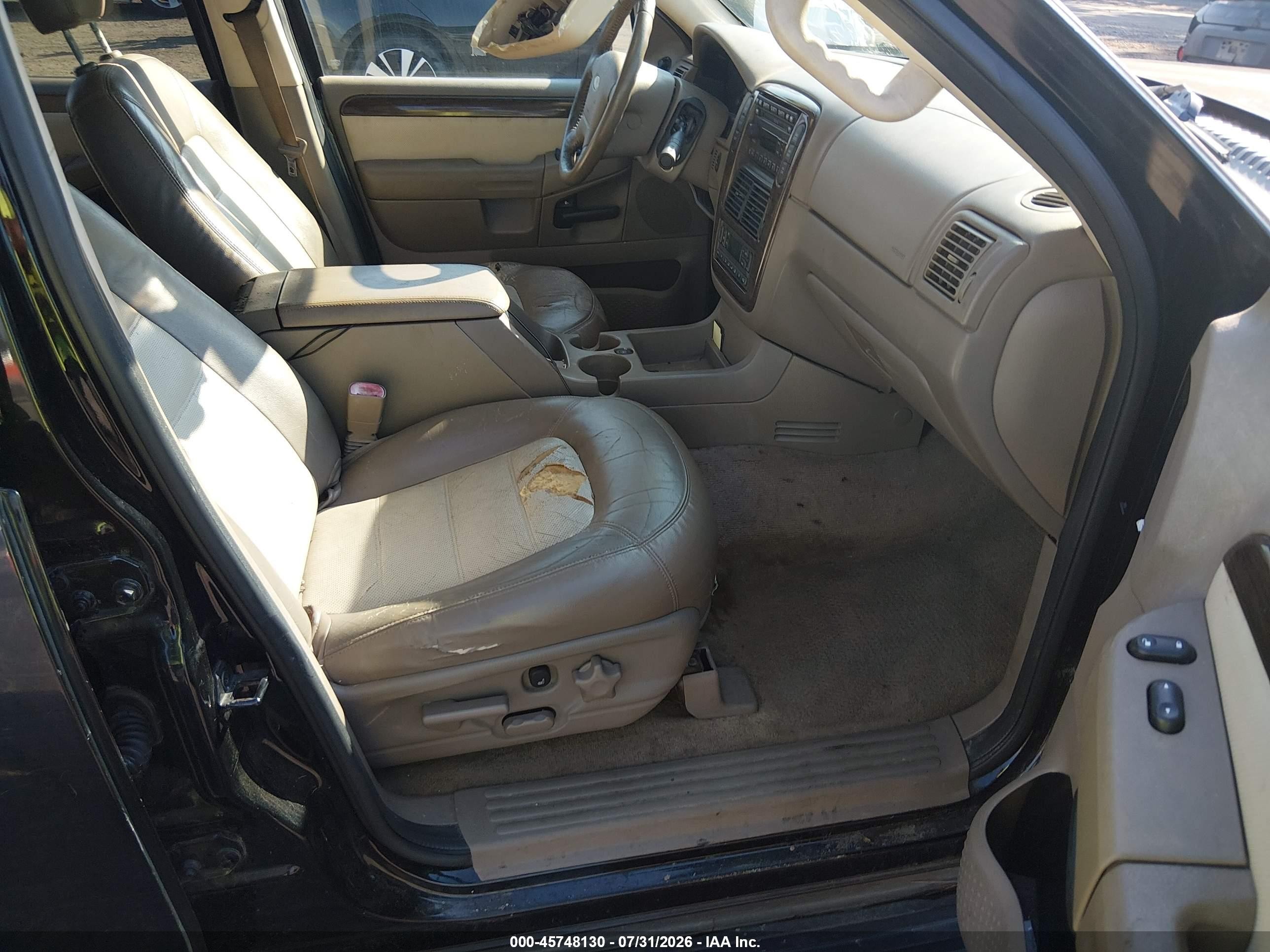 2004 Ford Explorer Eddie Bauer Black vin: 1FMZU74W34ZA84119