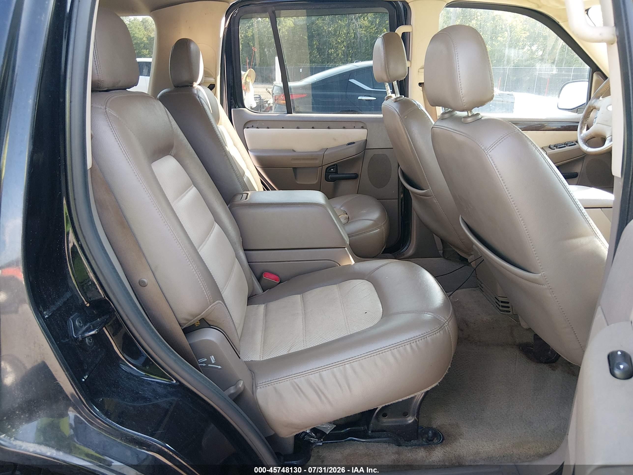 2004 Ford Explorer Eddie Bauer Black vin: 1FMZU74W34ZA84119