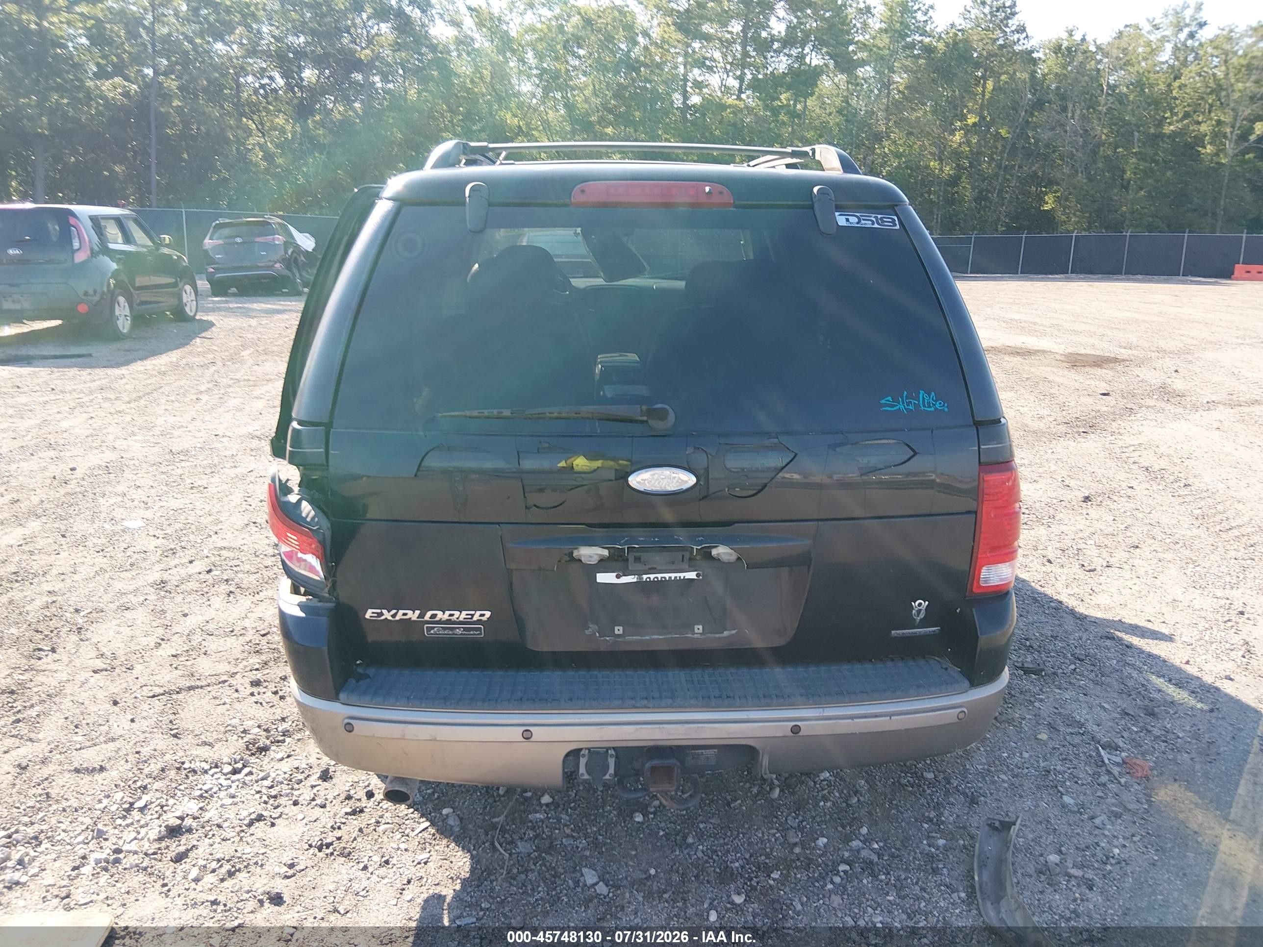 2004 Ford Explorer Eddie Bauer Black vin: 1FMZU74W34ZA84119