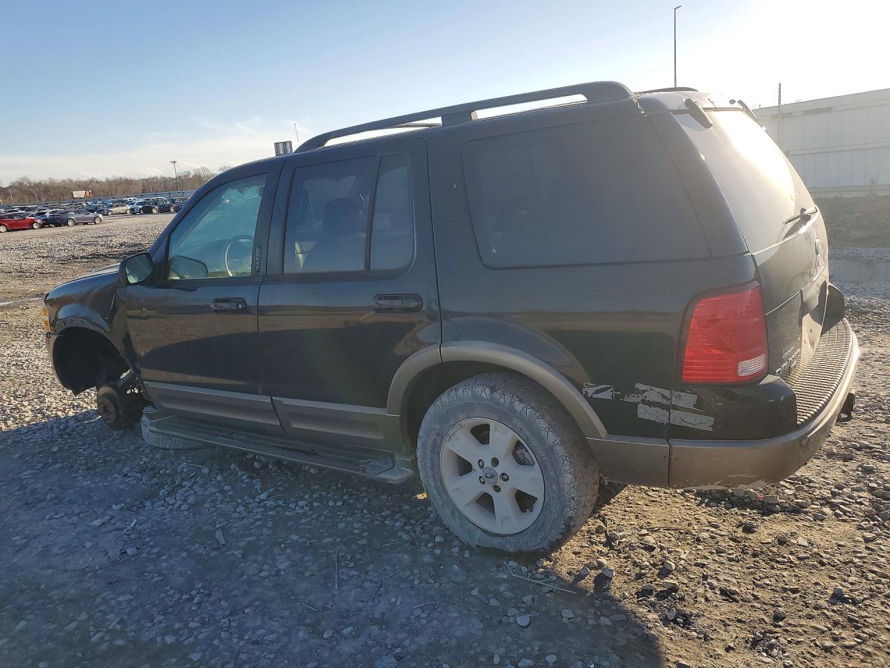 2003 Ford Explorer Eddie Bauer Black vin: 1FMZU74W43UB53671