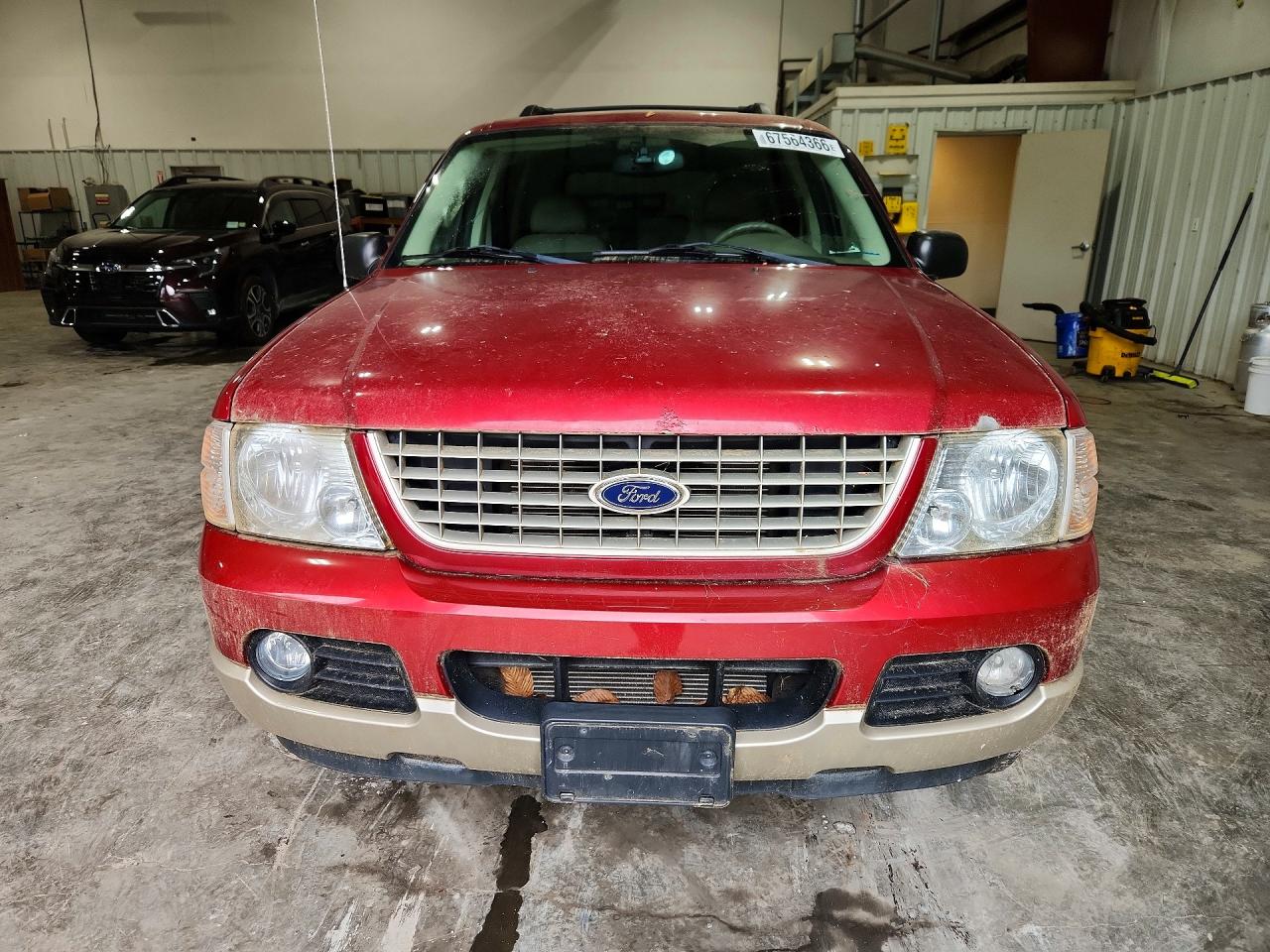 2005 Ford Explorer Eddie Bauer Red vin: 1FMZU74W45ZA47758