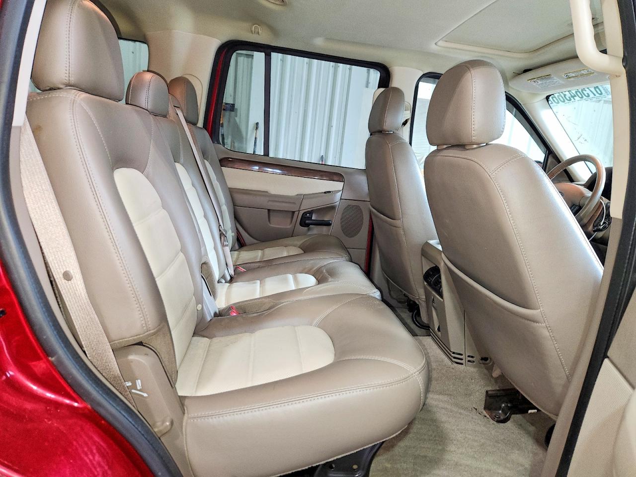 2005 Ford Explorer Eddie Bauer Red vin: 1FMZU74W45ZA47758