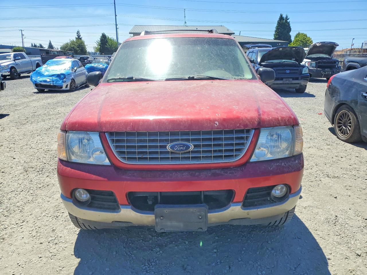 2005 Ford Explorer Eddie Bauer Maroon vin: 1FMZU74W55UA53856