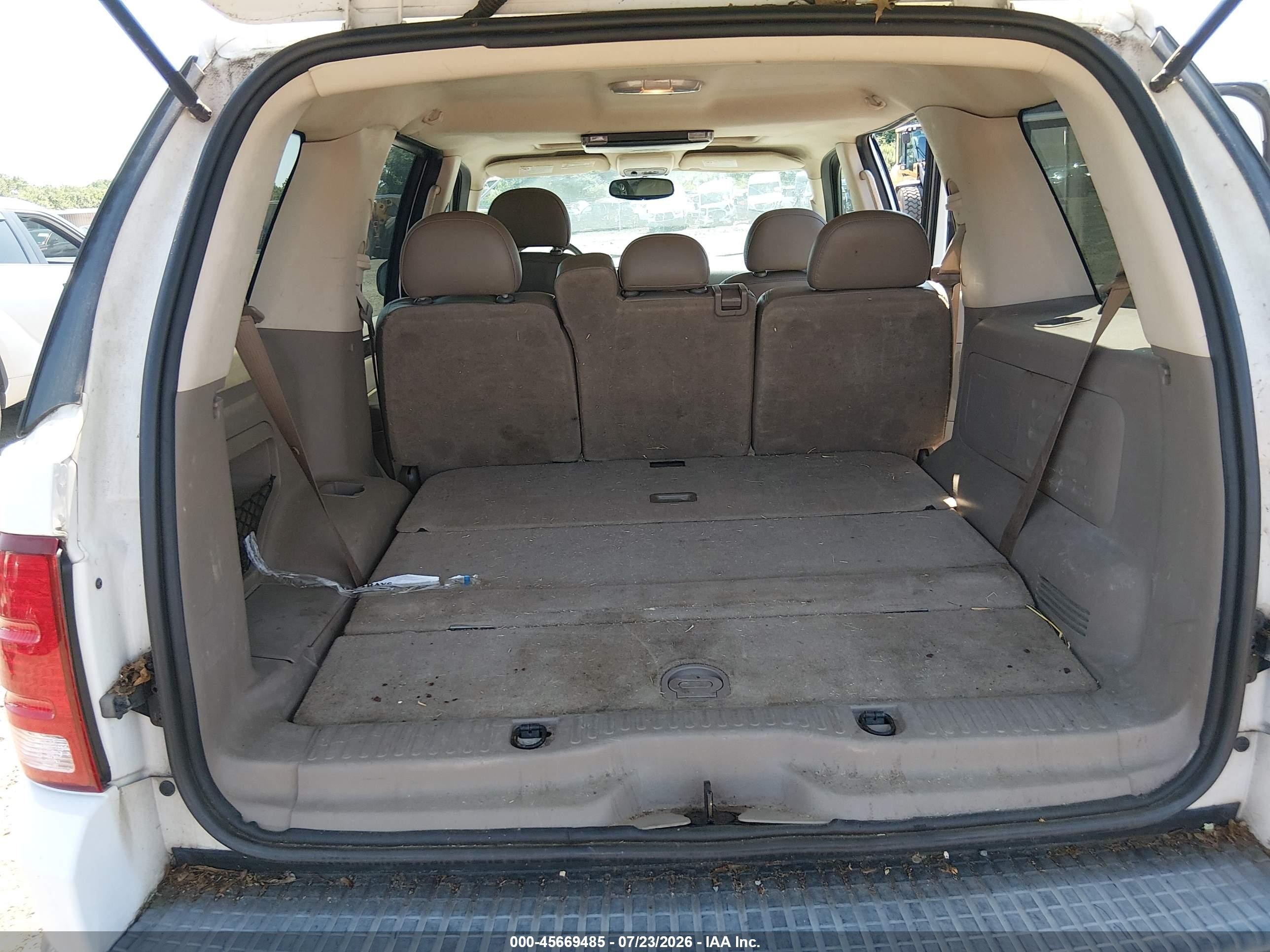 2004 Ford Explorer Eddie Bauer Белый vin: 1FMZU74W74UB78694