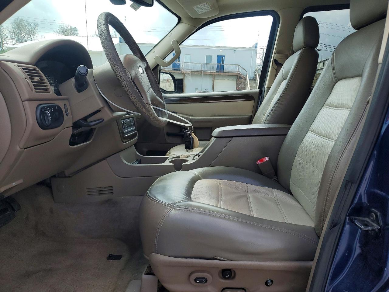 2005 Ford Explorer Eddie Bauer Blue vin: 1FMZU74W85UB18232