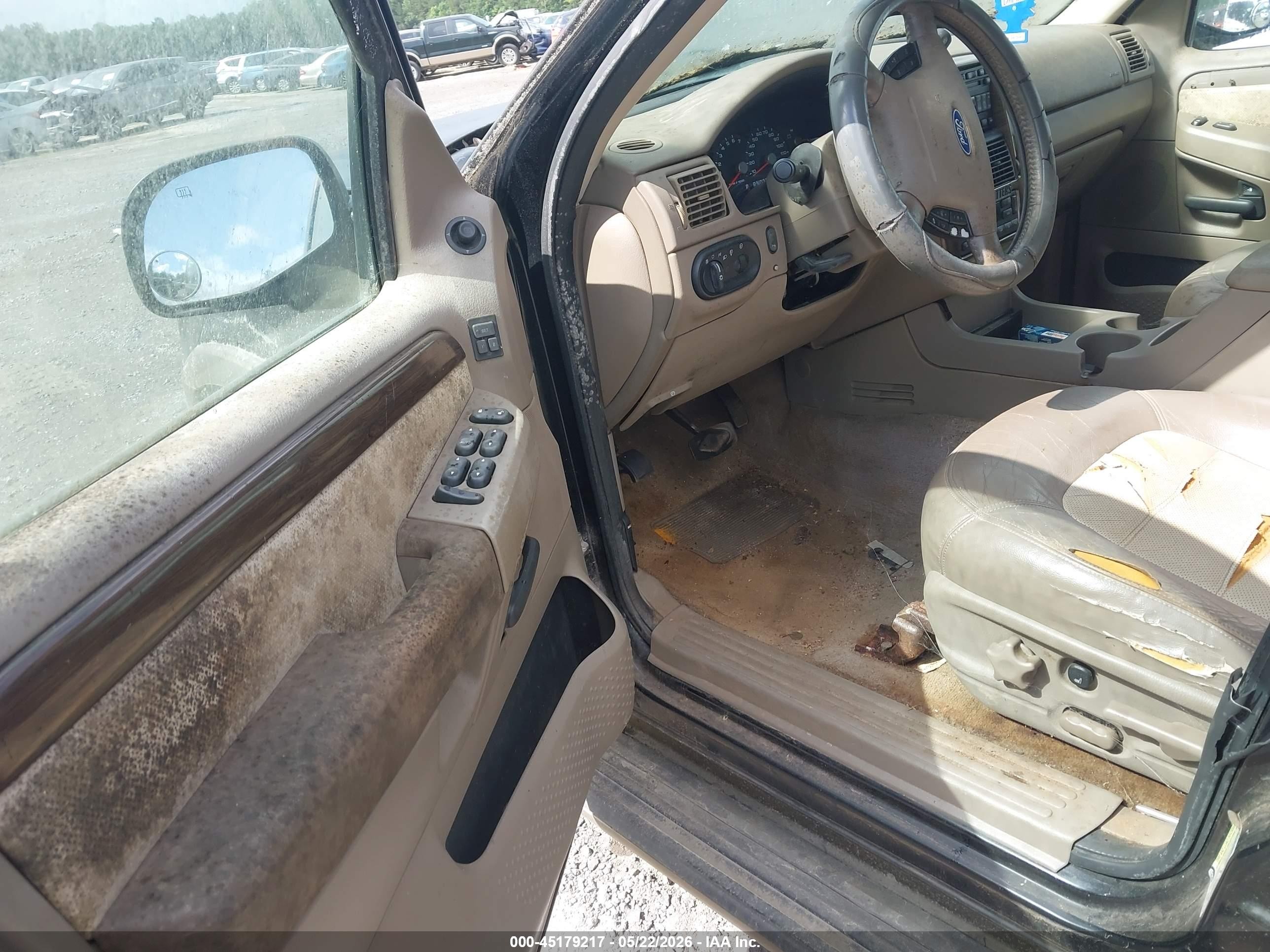 2004 Ford Explorer Eddie Bauer Black vin: 1FMZU74W94UC11517