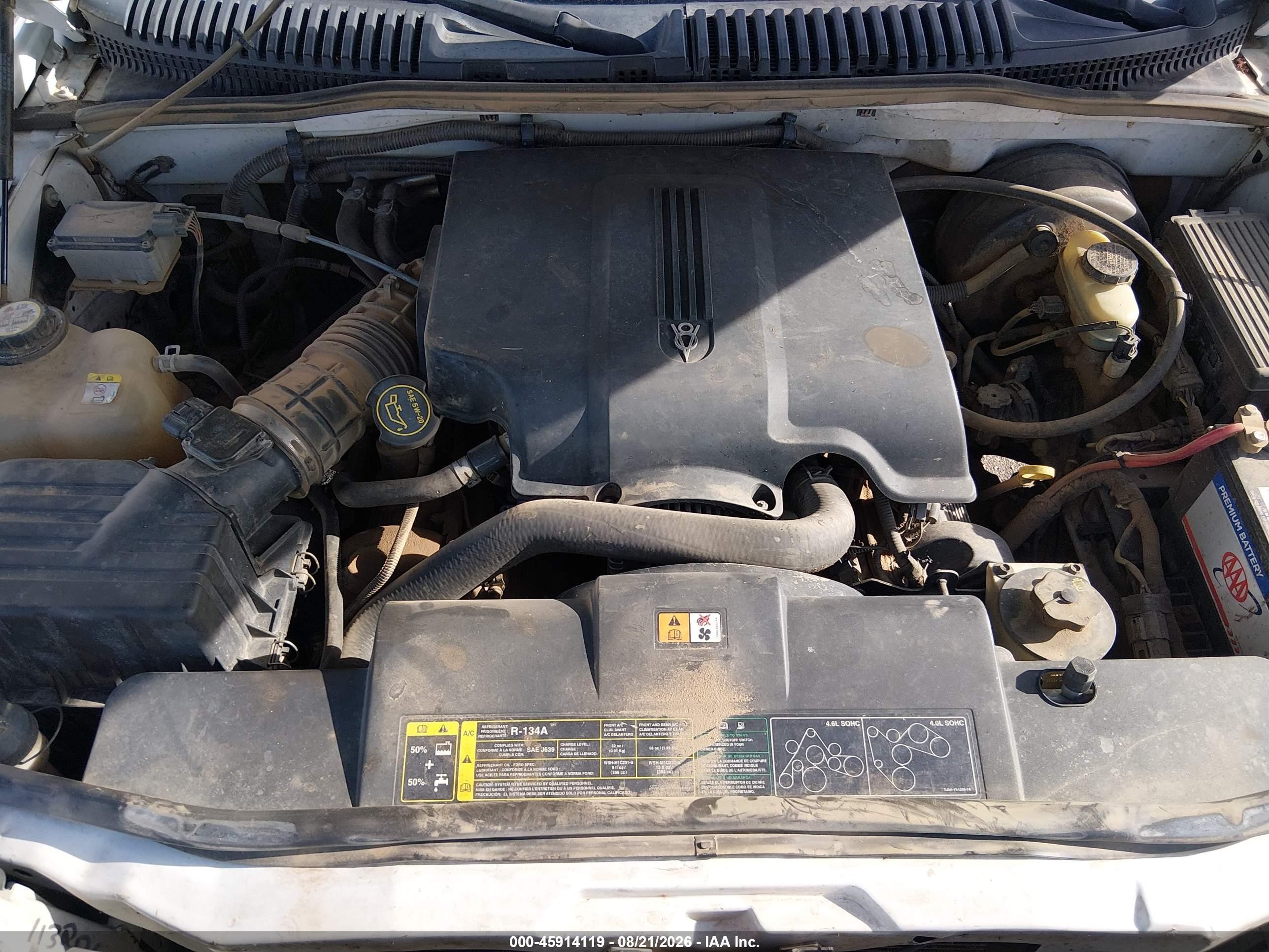 2003 Ford Explorer Eddie Bauer White vin: 1FMZU74WX3ZB30494