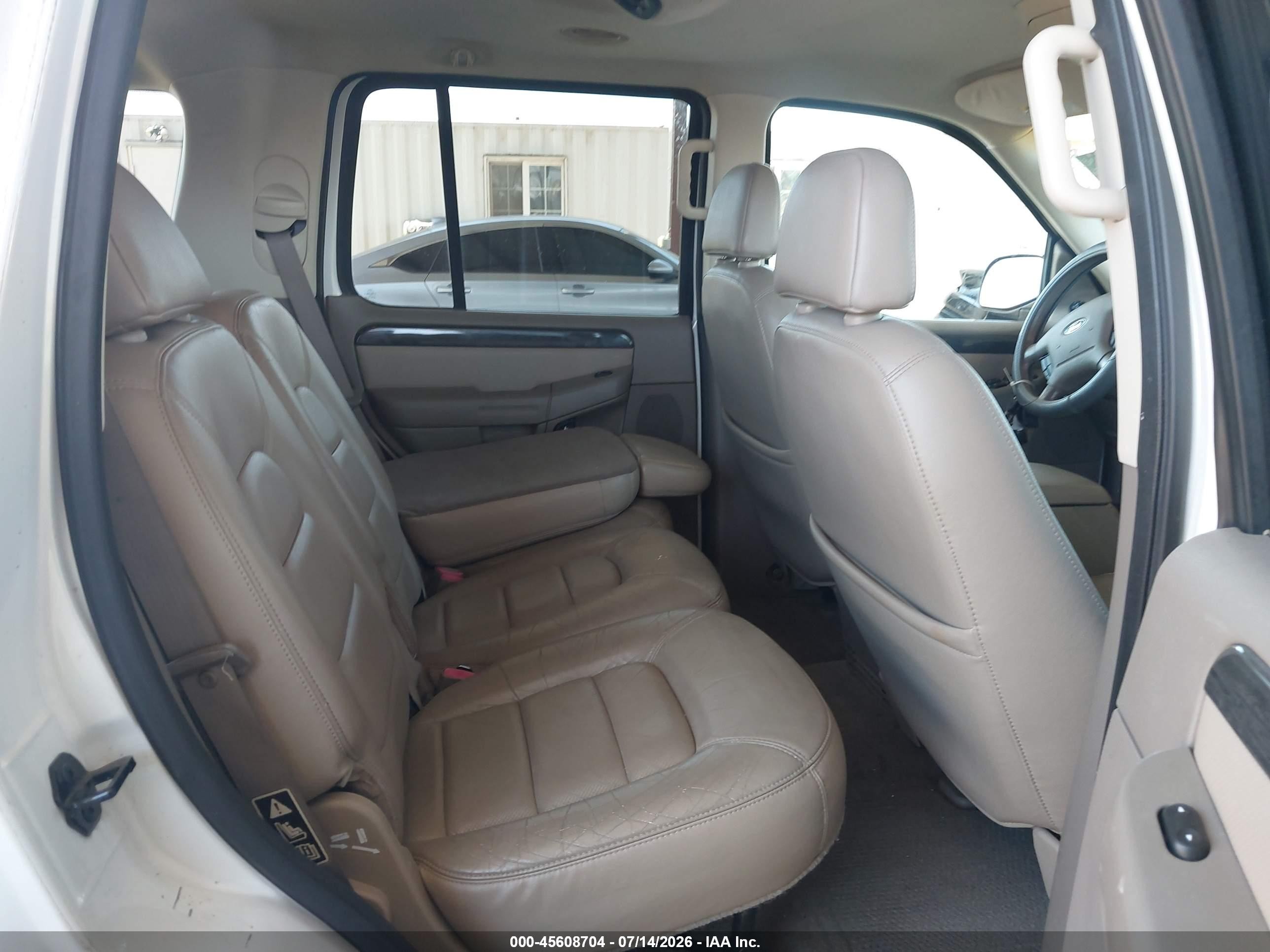 2002 Ford Explorer Limited White vin: 1FMZU75E02ZA45765