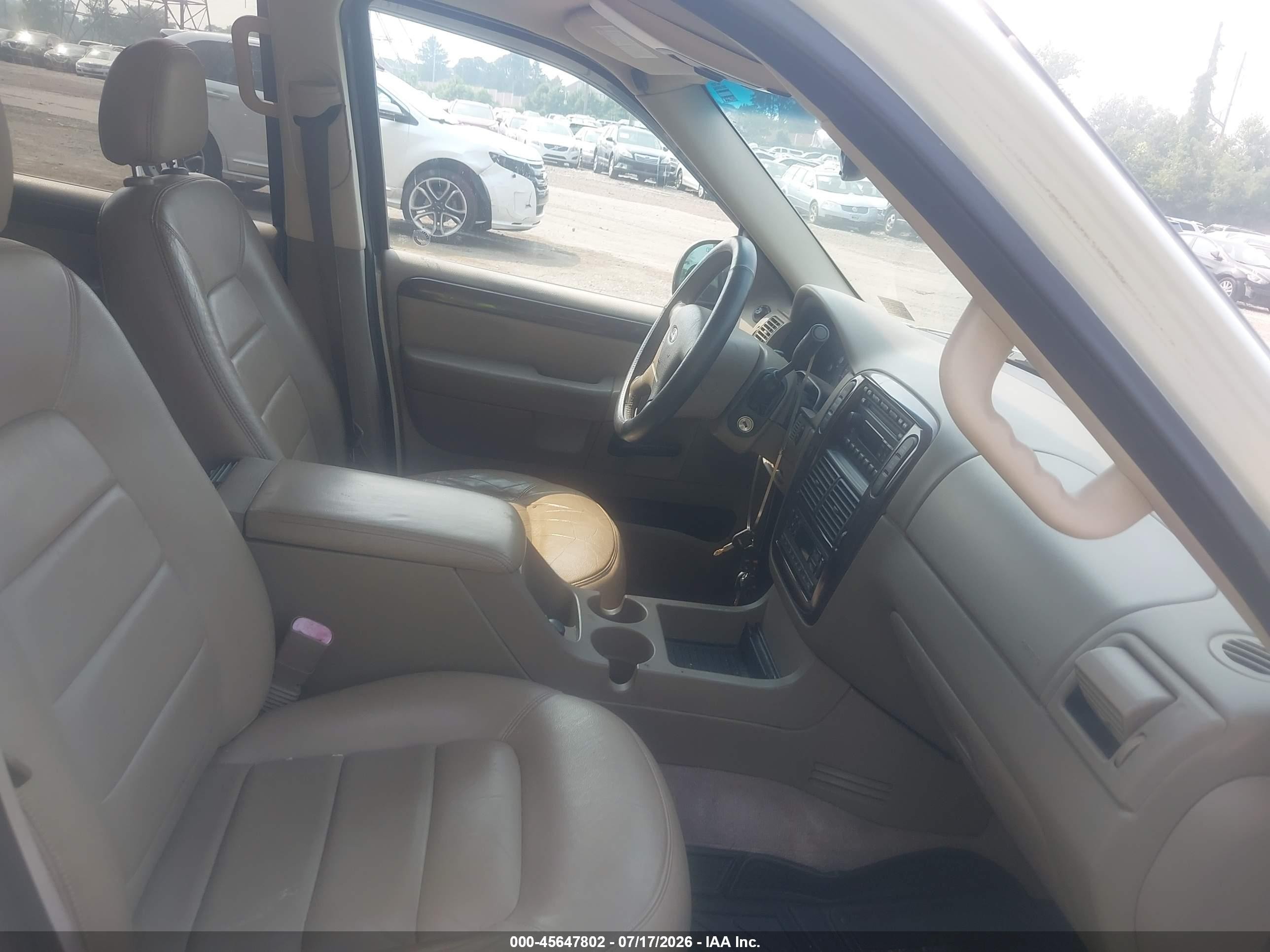 2003 Ford Explorer Limited White vin: 1FMZU75K13ZA29825